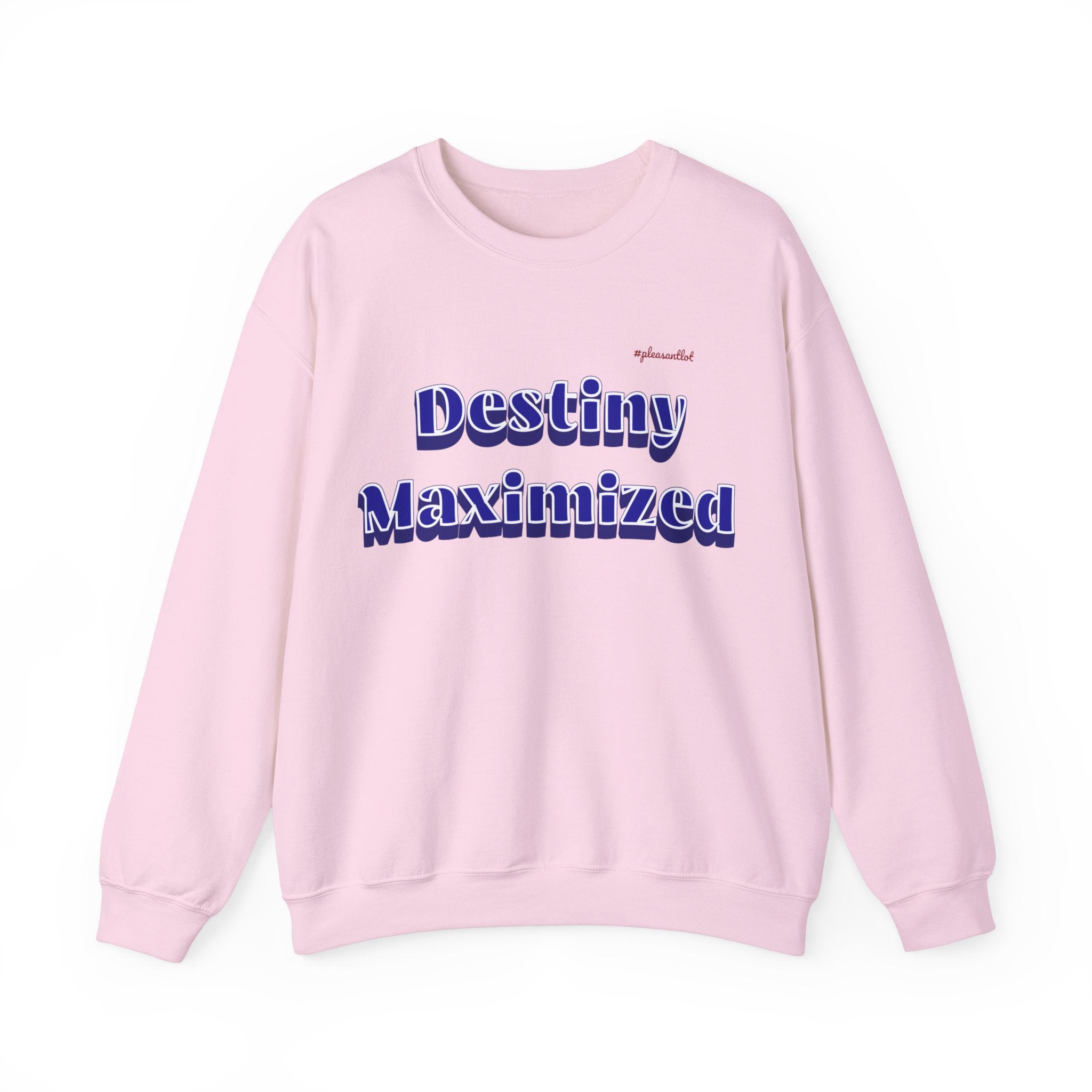 Expressive Design Unisex Heavy Blend™ Crewneck Sweatshirt, Destiny Maximized