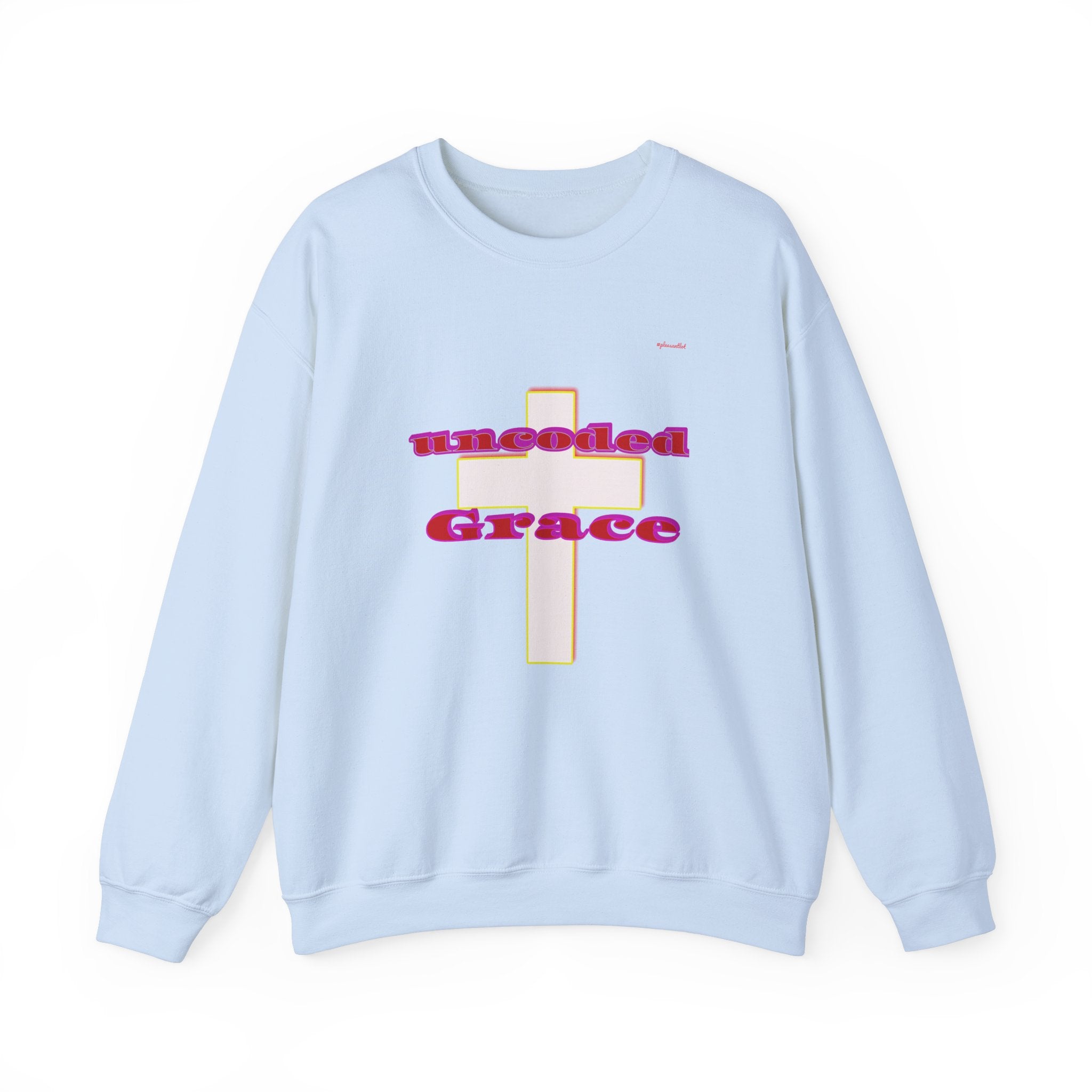 Uncoded Grace Unisex Heavy Blend™ Crewneck Sweatshirt, Men and Women's Wear