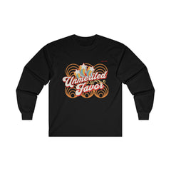 Favor Style Unisex Ultra Cotton Long Sleeve Tee, Men and Women Long Sleeve Wear (Unmerited Favor Design)