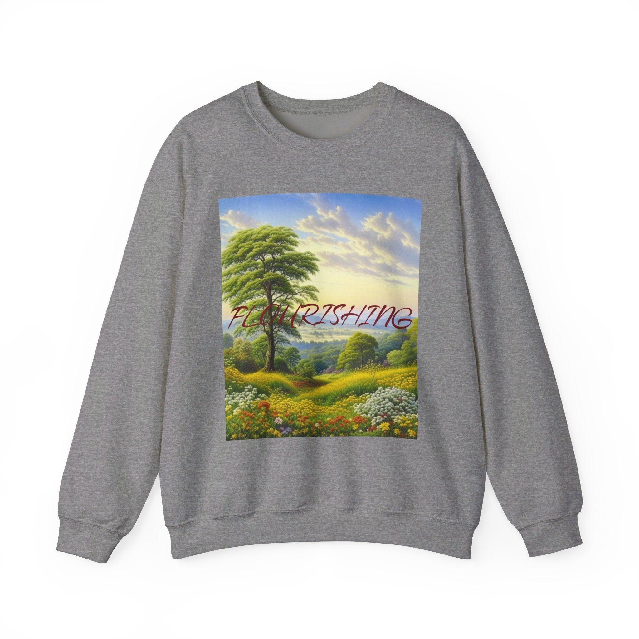 Flourish Design Unisex Heavy Blend™ Crewneck Sweatshirt