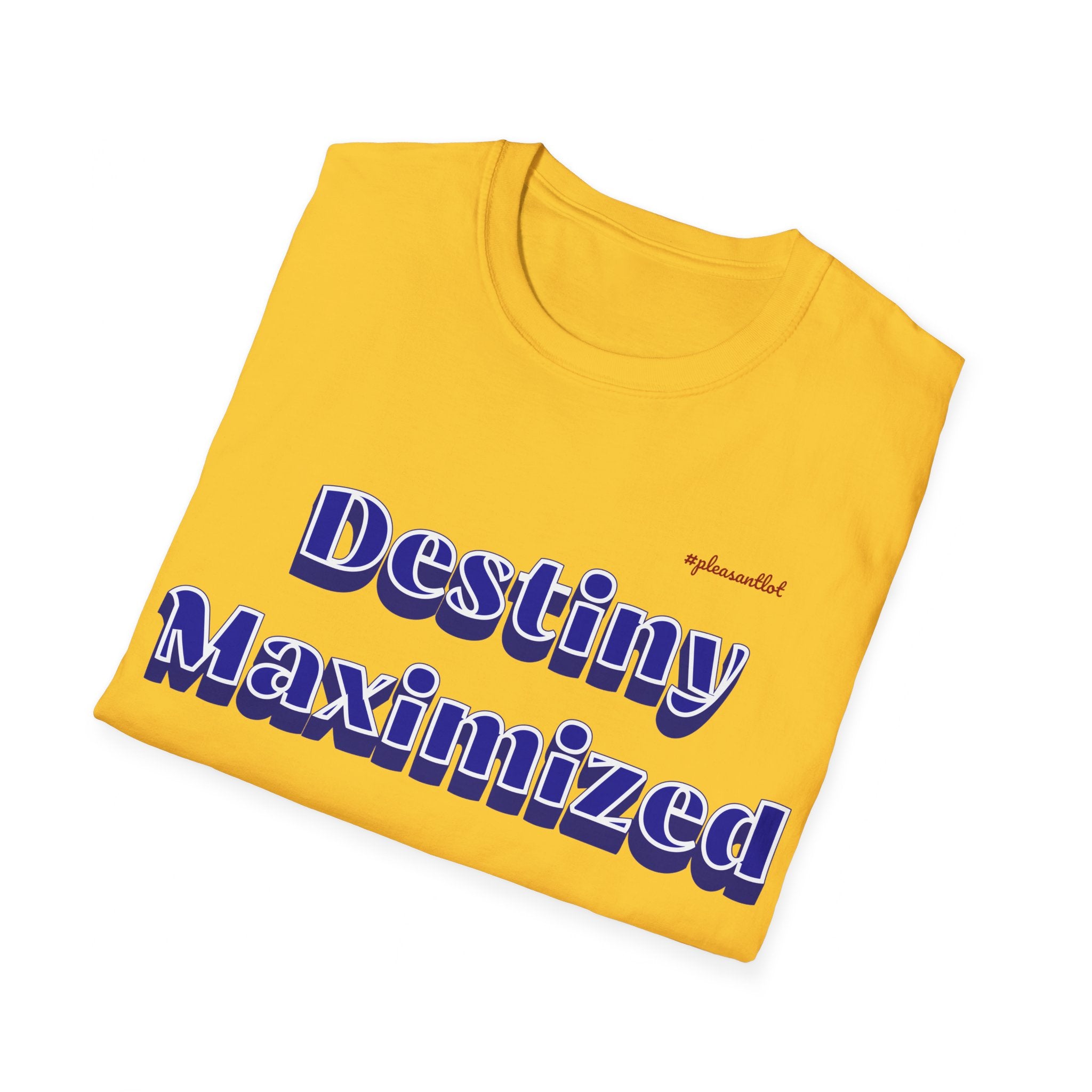 Unisex Softstyle T-Shirt,  Expressive Design, Destiny Maximized