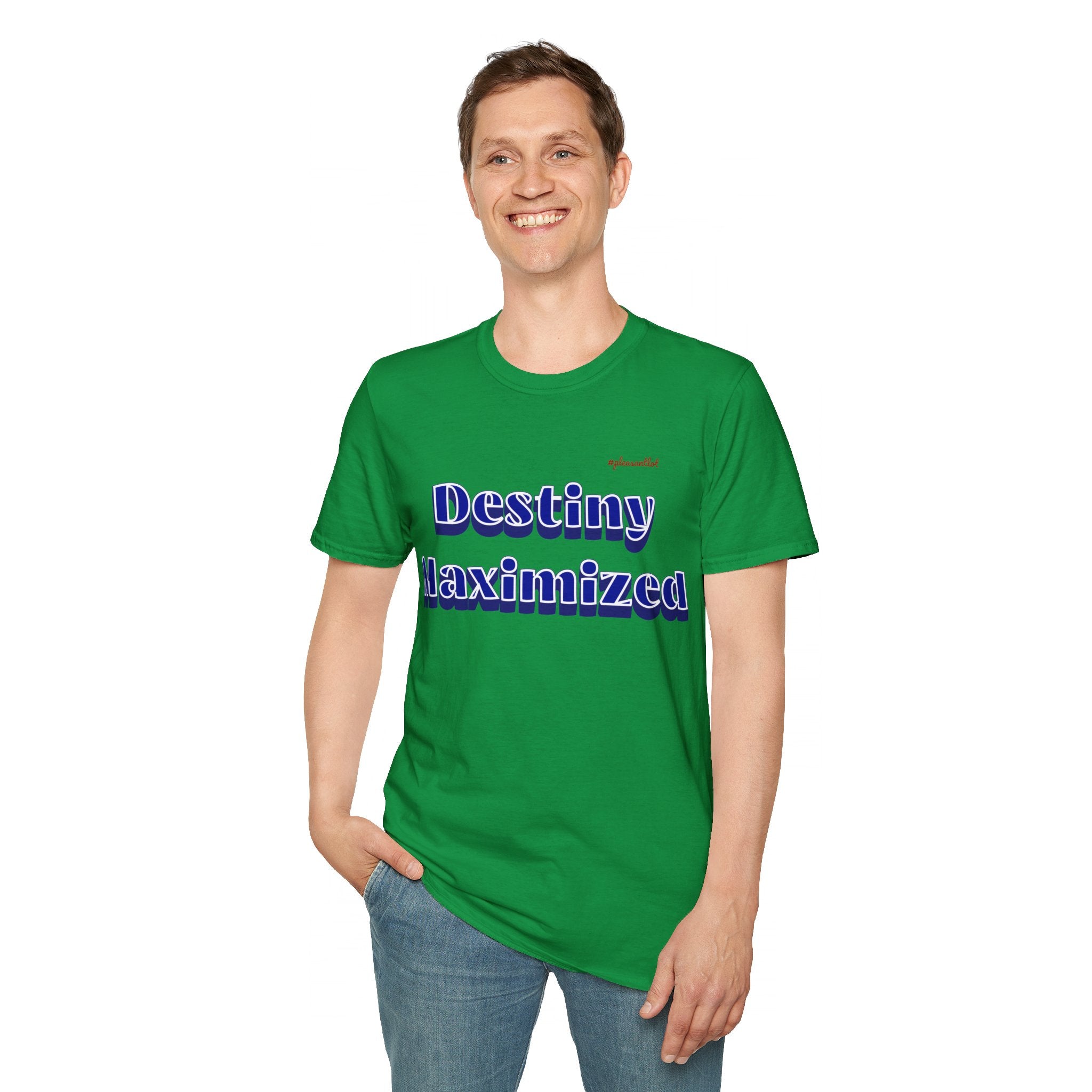 Unisex Softstyle T-Shirt,  Expressive Design, Destiny Maximized