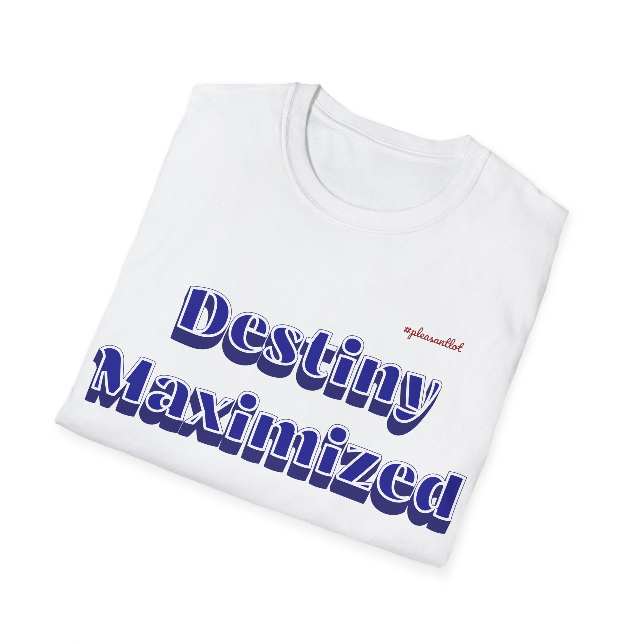 Unisex Softstyle T-Shirt,  Expressive Design, Destiny Maximized