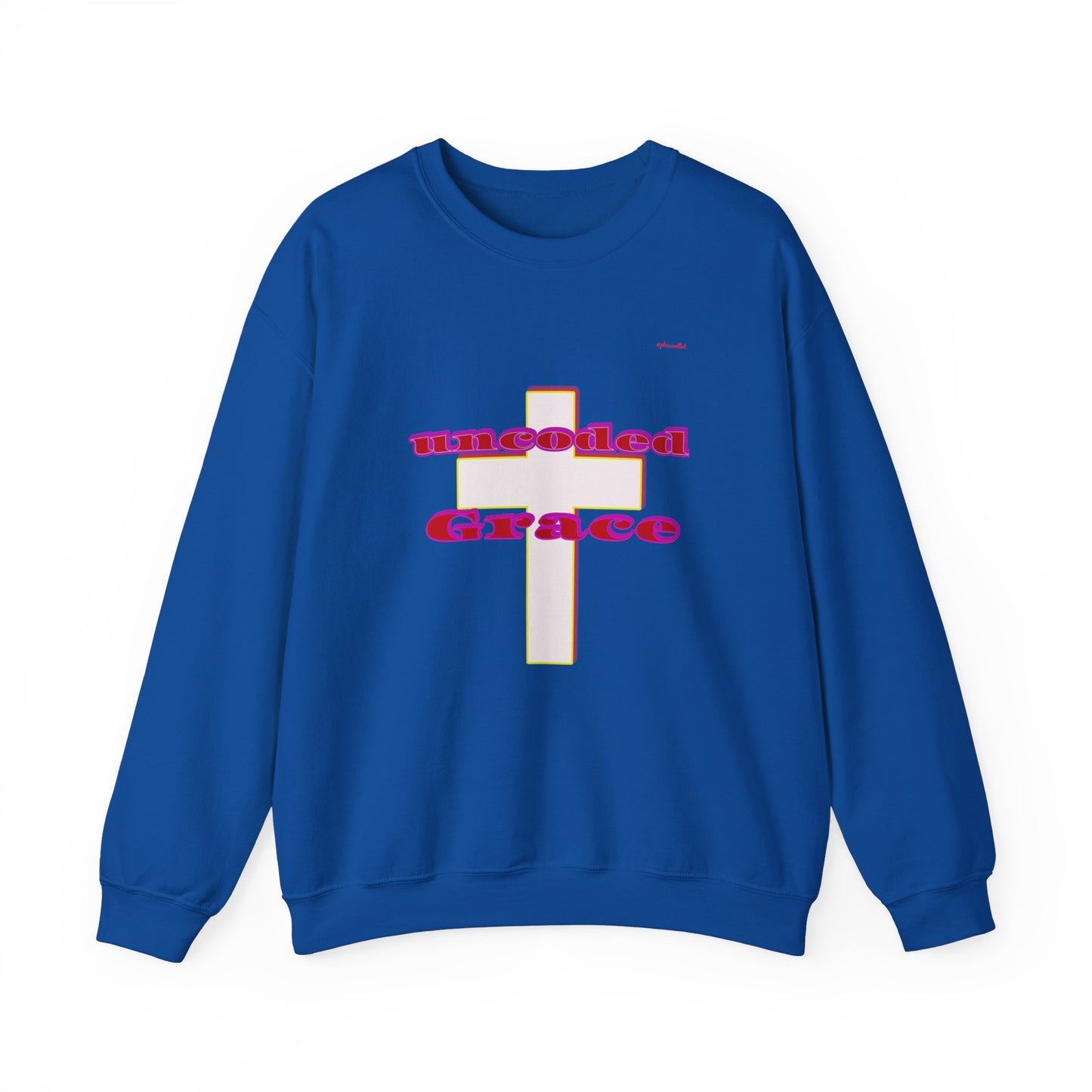 Uncoded Grace Unisex Heavy Blend™ Crewneck Sweatshirt, Men and Women's Wear