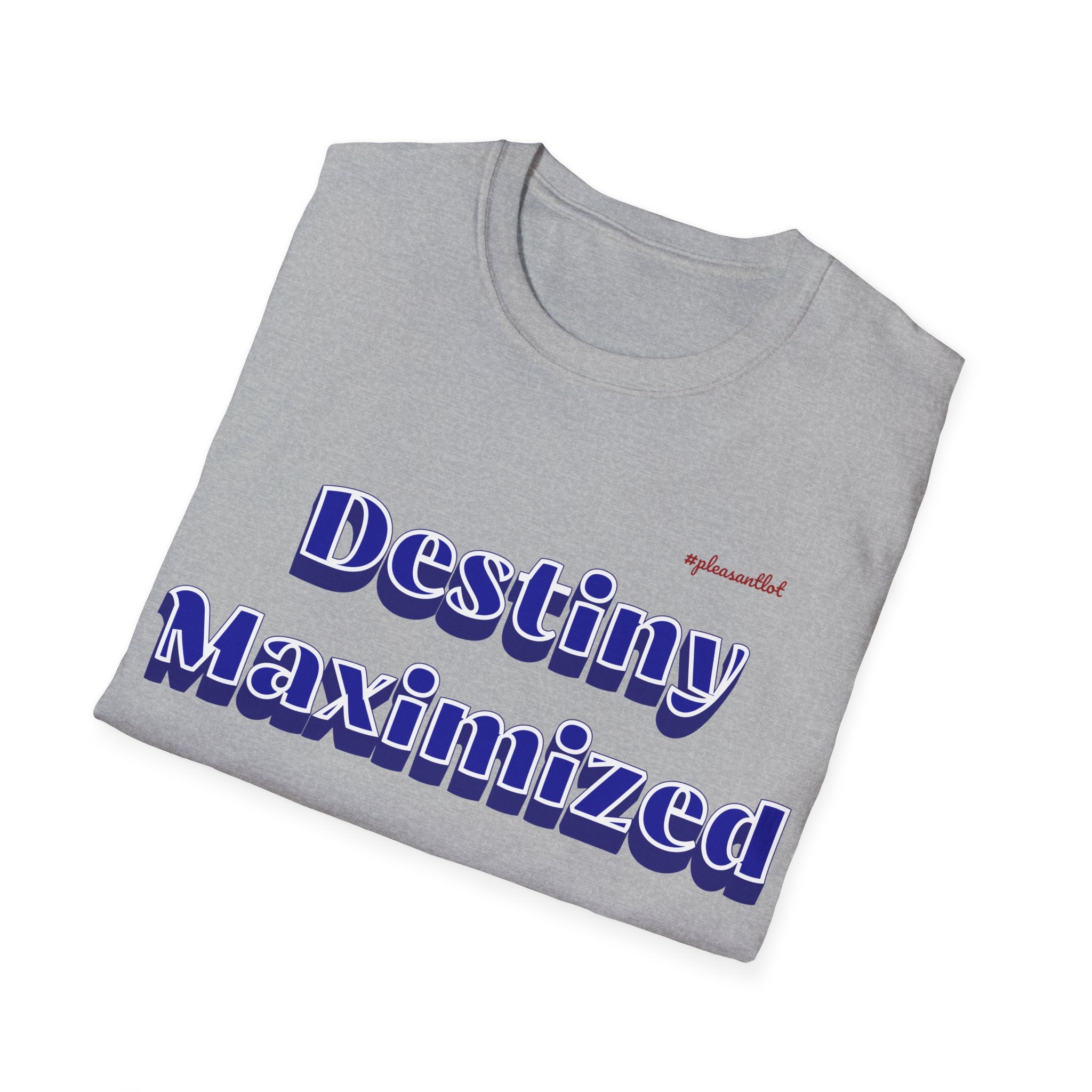 Unisex Softstyle T-Shirt,  Expressive Design, Destiny Maximized