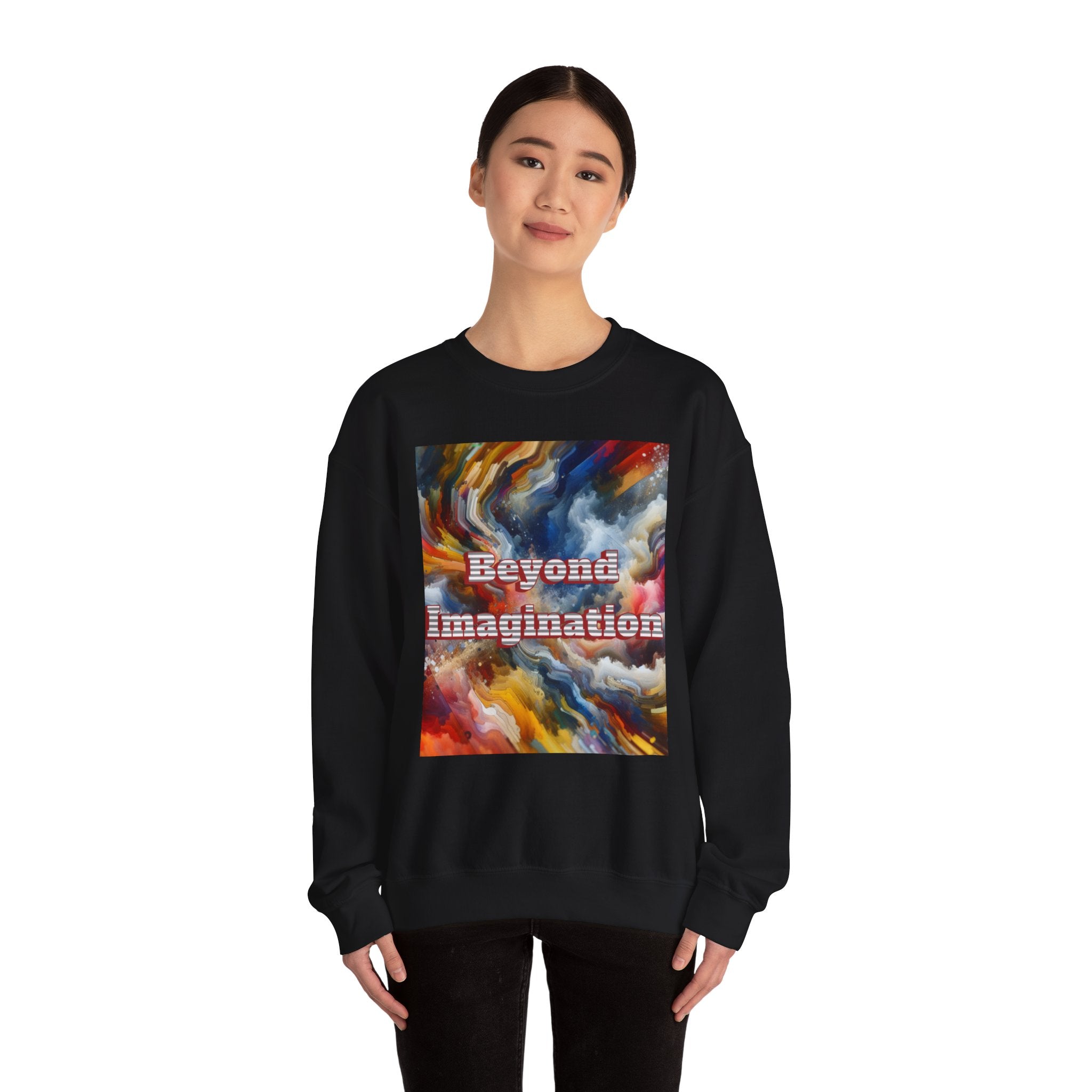 Beyond Unisex Heavy Blend™ Crewneck Sweatshirt, Beyond Imagination Design