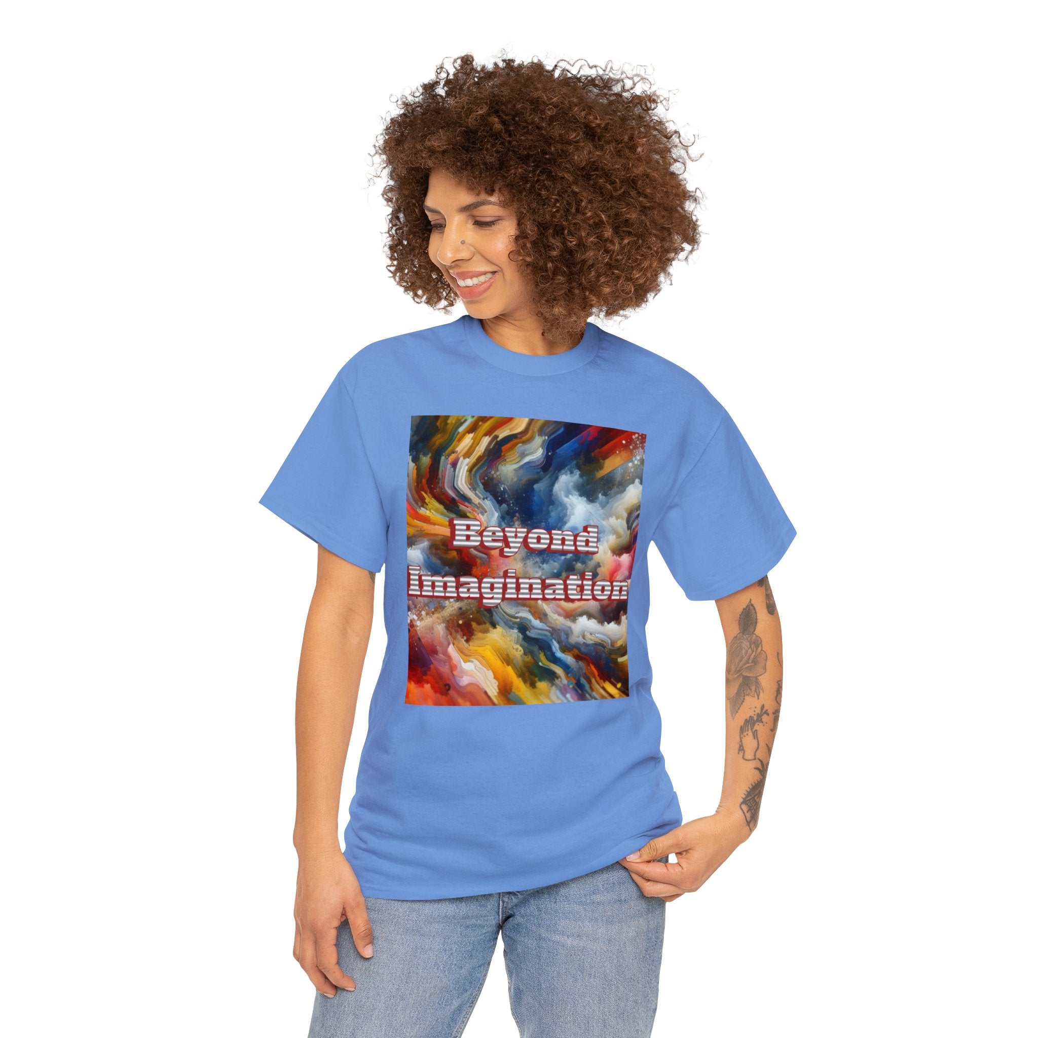 Beyond Unisex Heavy Cotton Tee, Beyond Imagination.