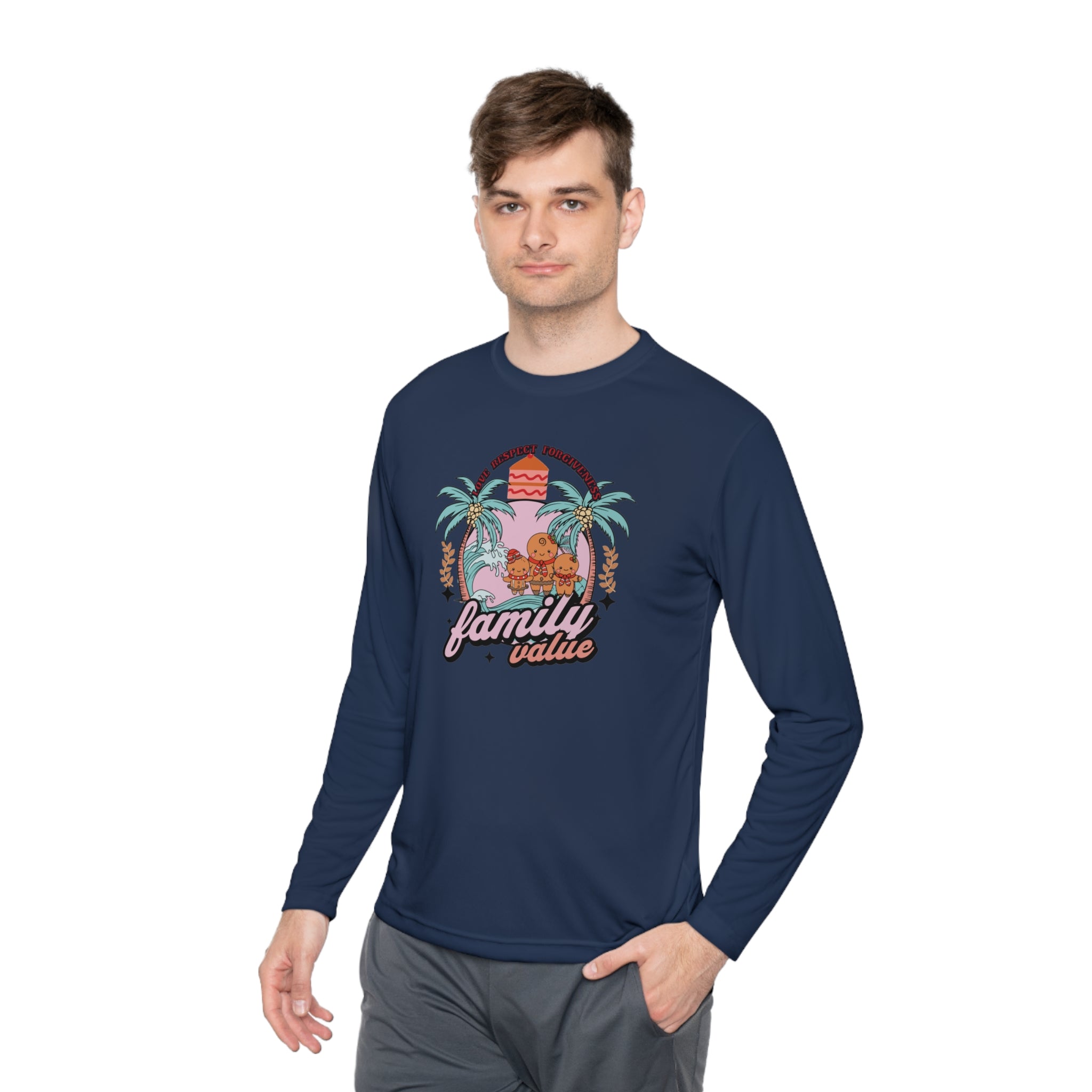 Family Value Unisex Lightweight Long Sleeve Tee