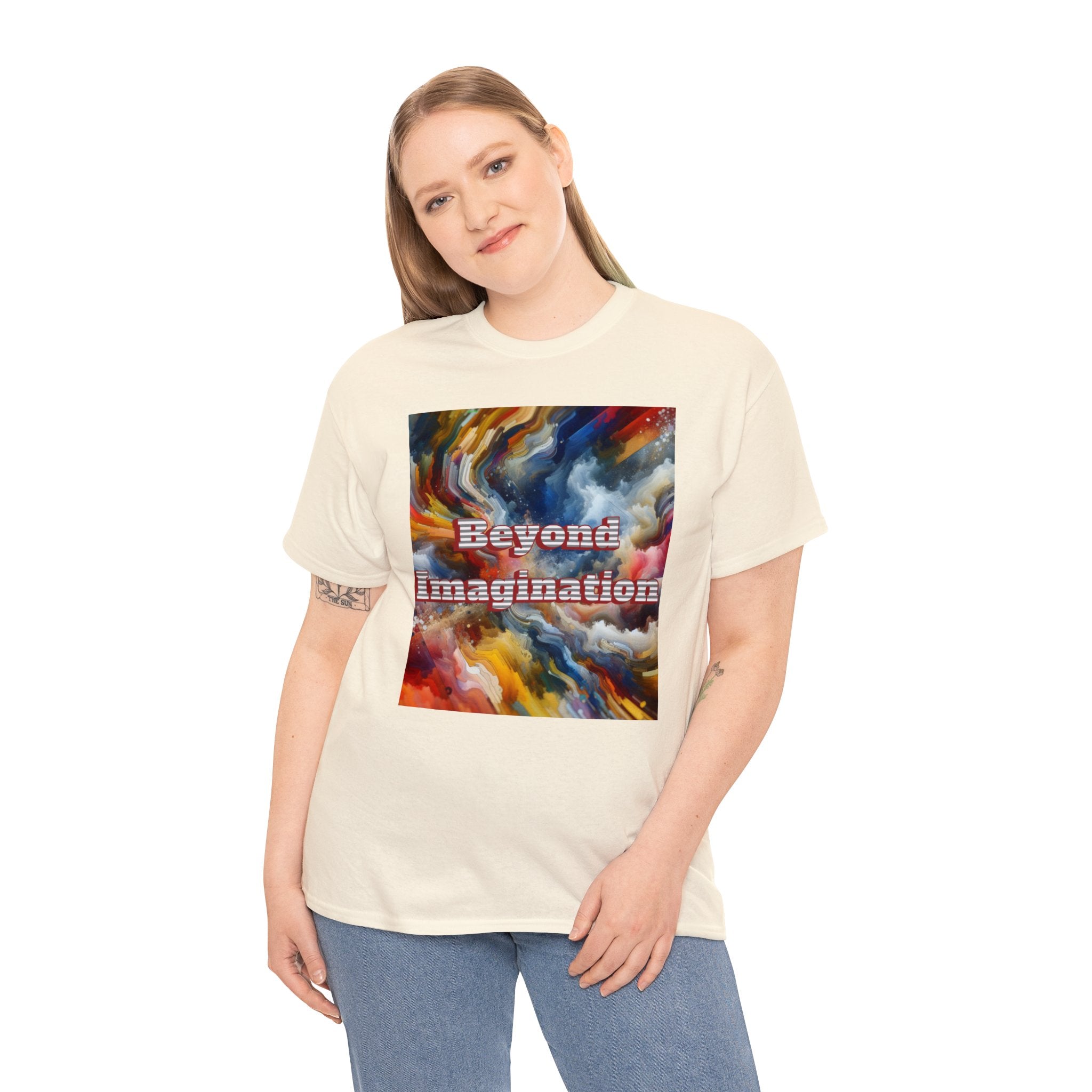 Beyond Unisex Heavy Cotton Tee, Beyond Imagination.