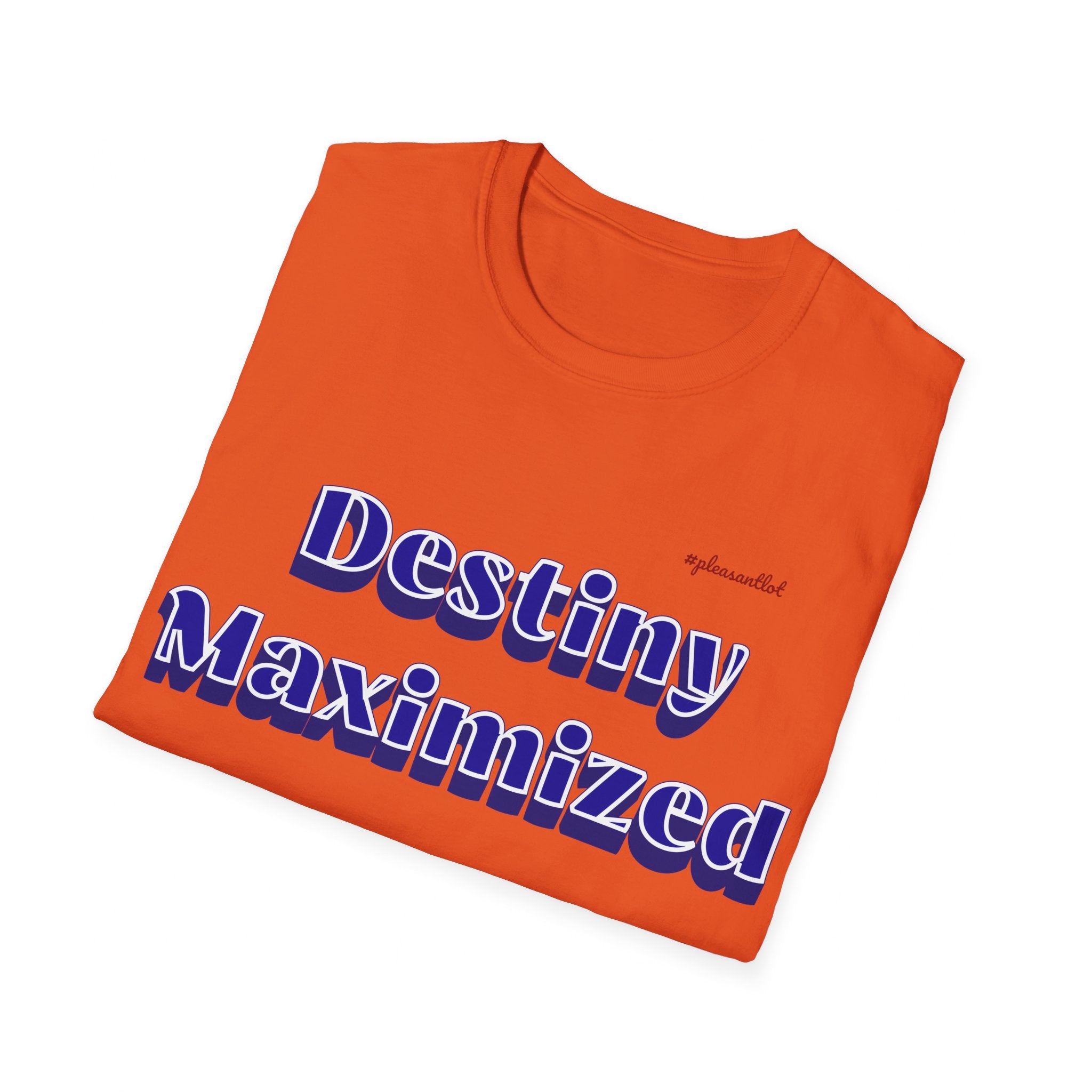 Unisex Softstyle T-Shirt,  Expressive Design, Destiny Maximized