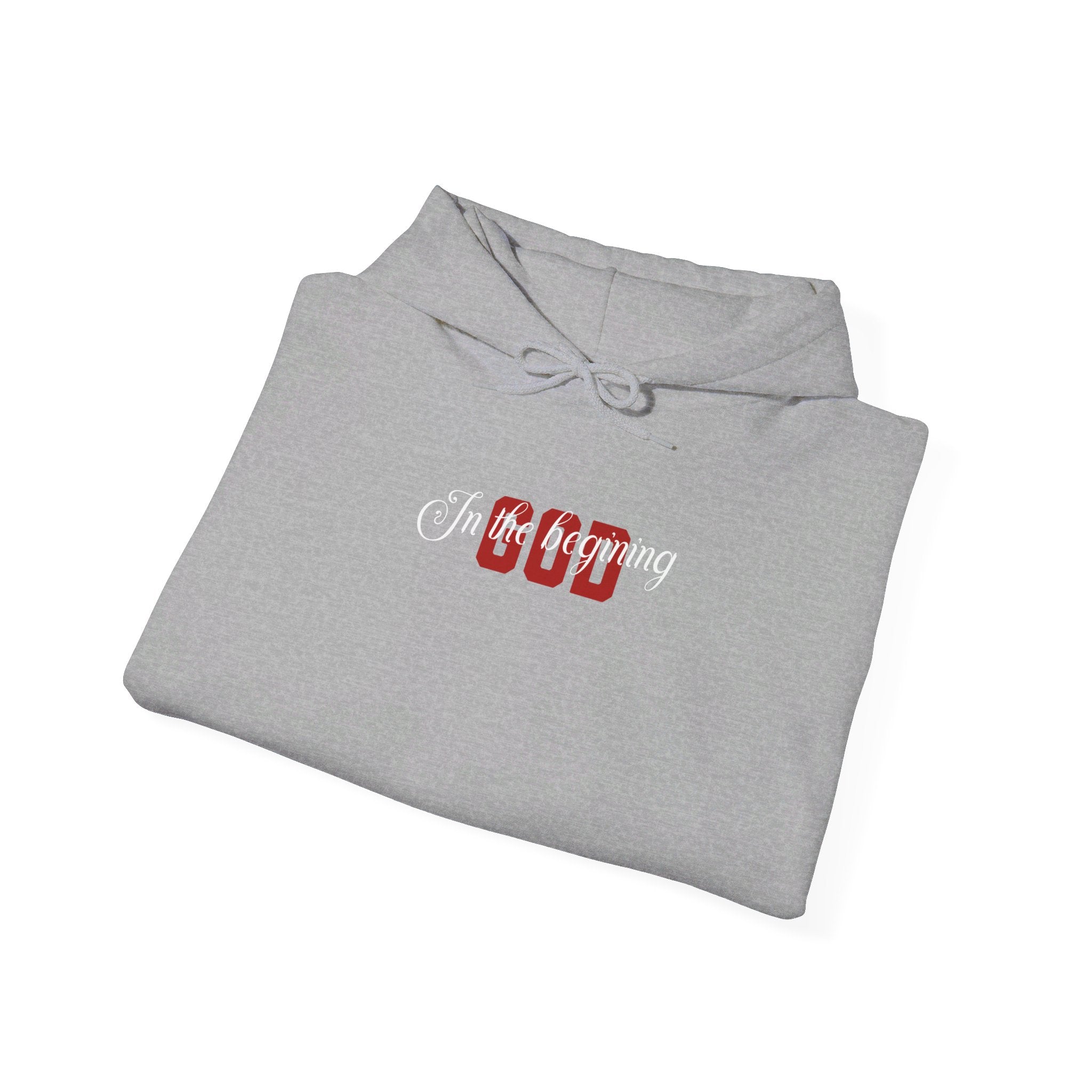 Unisex Heavy Blend™ Hooded Sweatshirt (In the Begining, God)