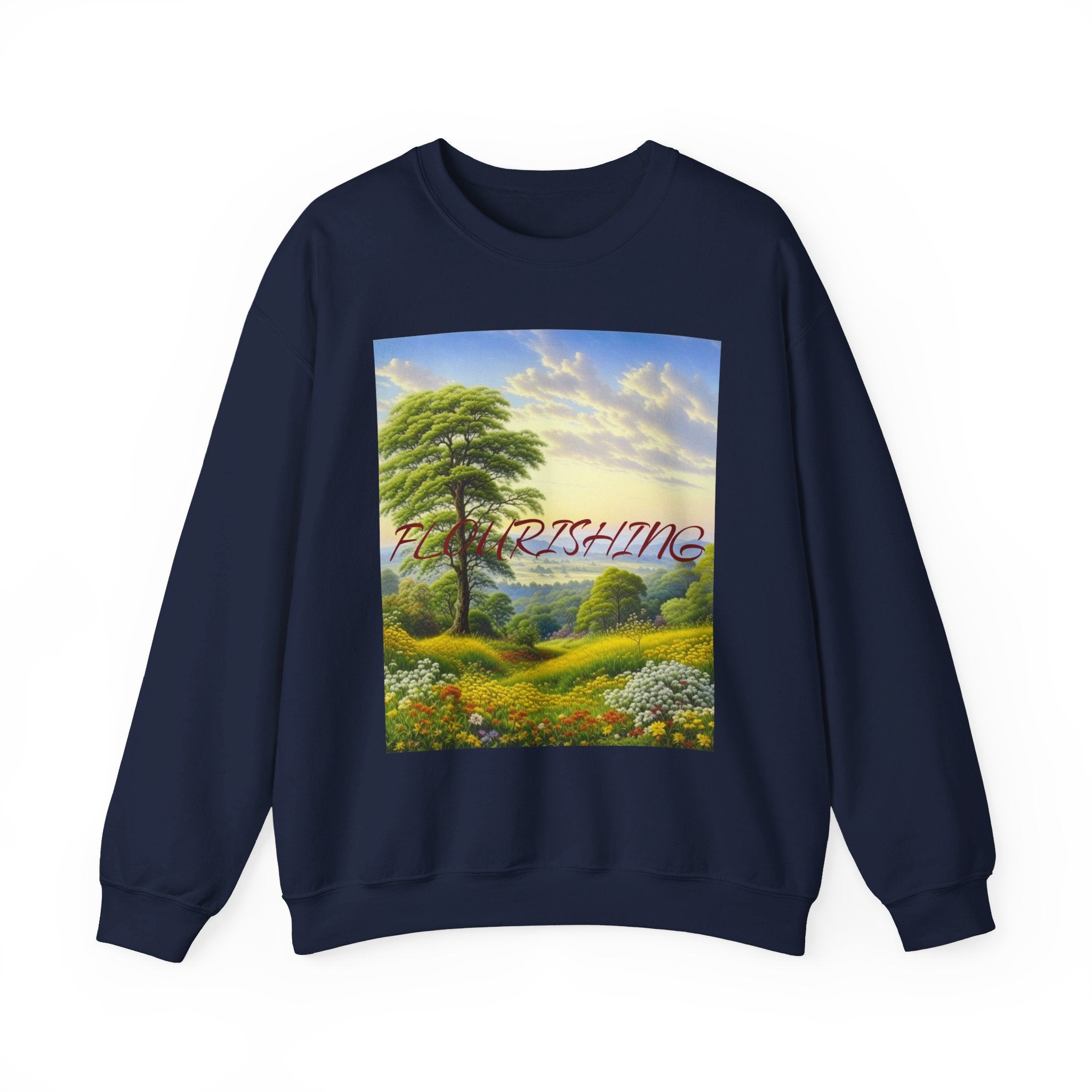 Flourish Design Unisex Heavy Blend™ Crewneck Sweatshirt