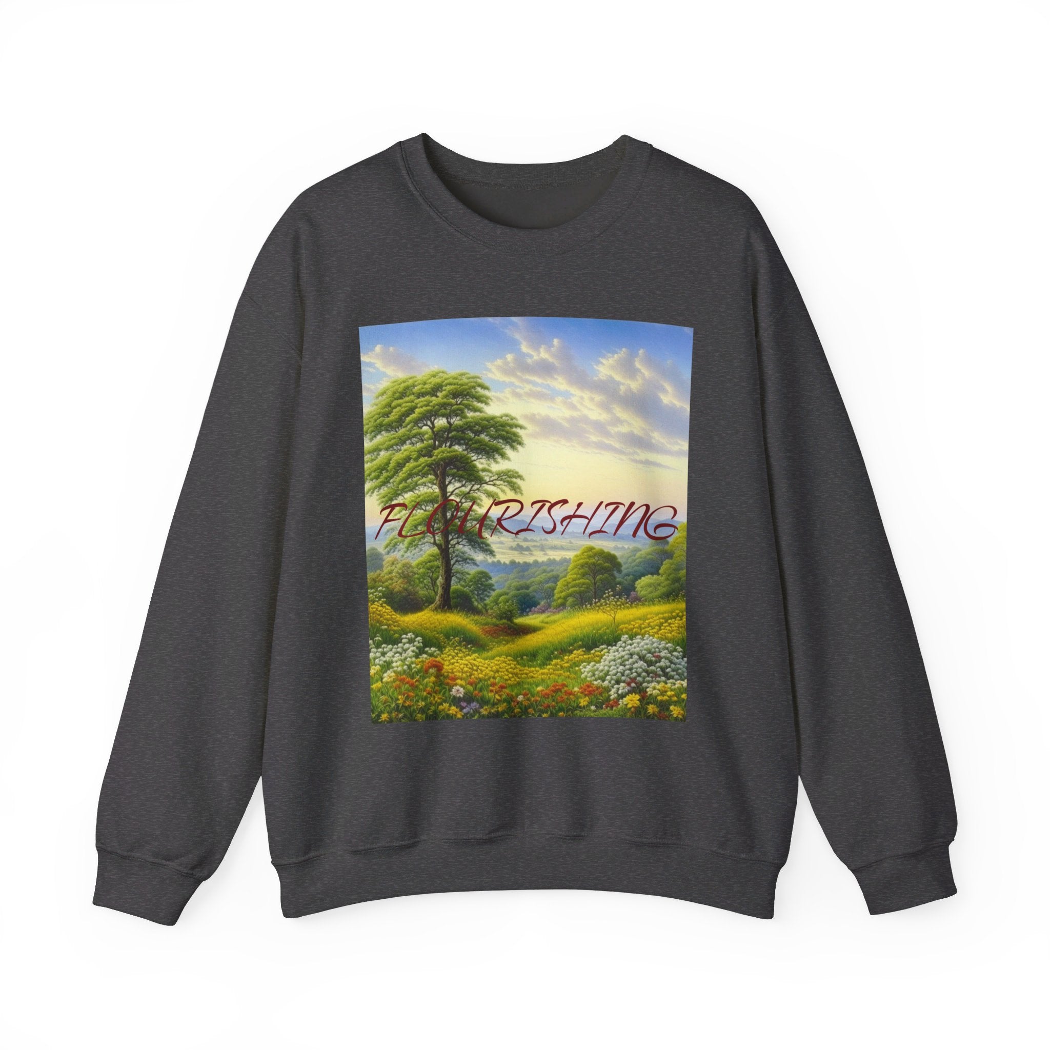 Flourish Design Unisex Heavy Blend™ Crewneck Sweatshirt