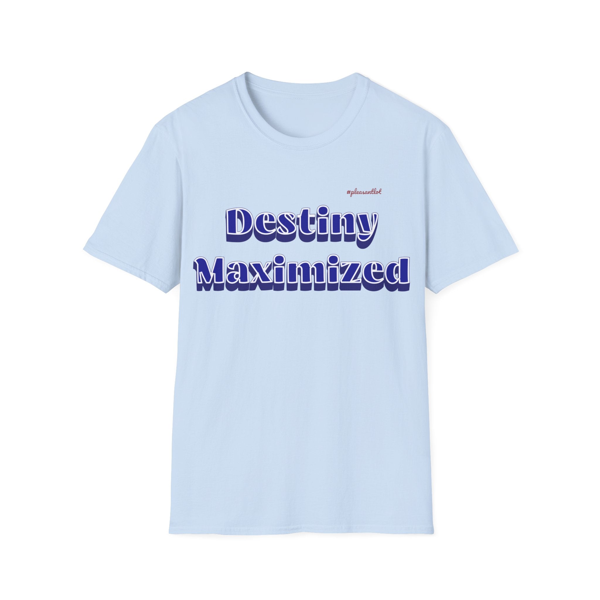 Unisex Softstyle T-Shirt,  Expressive Design, Destiny Maximized