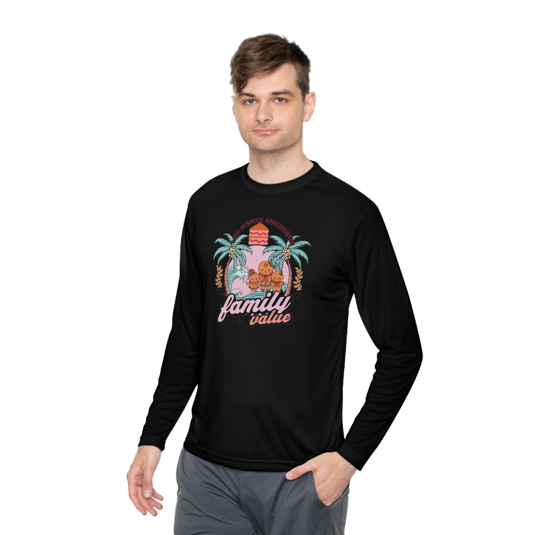 Family Value Unisex Lightweight Long Sleeve Tee