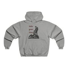 Men's NUBLEND® Hooded Sweatshirt (Take Your Time Abstract)