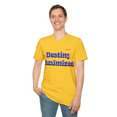 Unisex Softstyle T-Shirt,  Expressive Design, Destiny Maximized