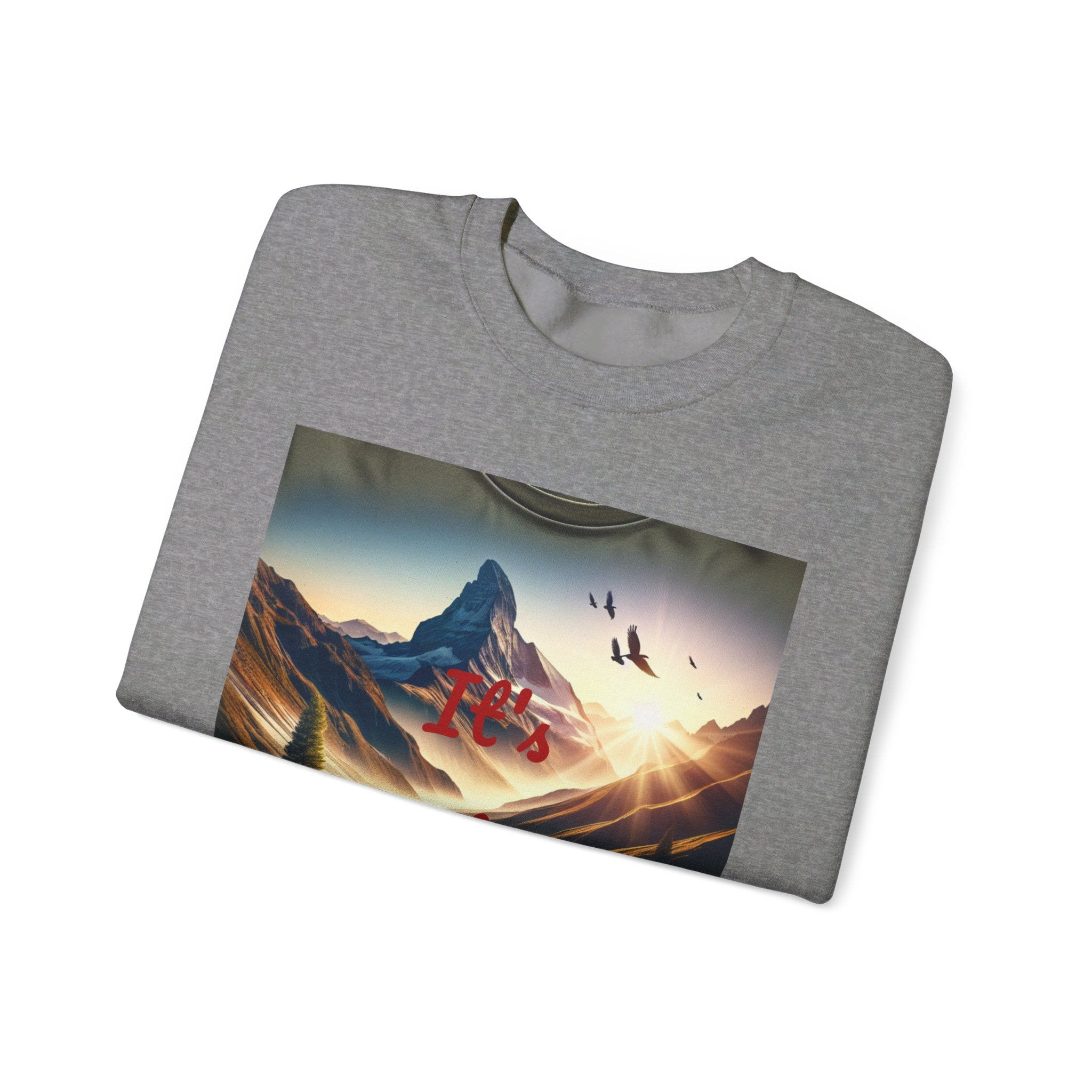 Nature View Design Unisex Heavy Blend™ Crewneck Sweatshirt (It's Unconditional)