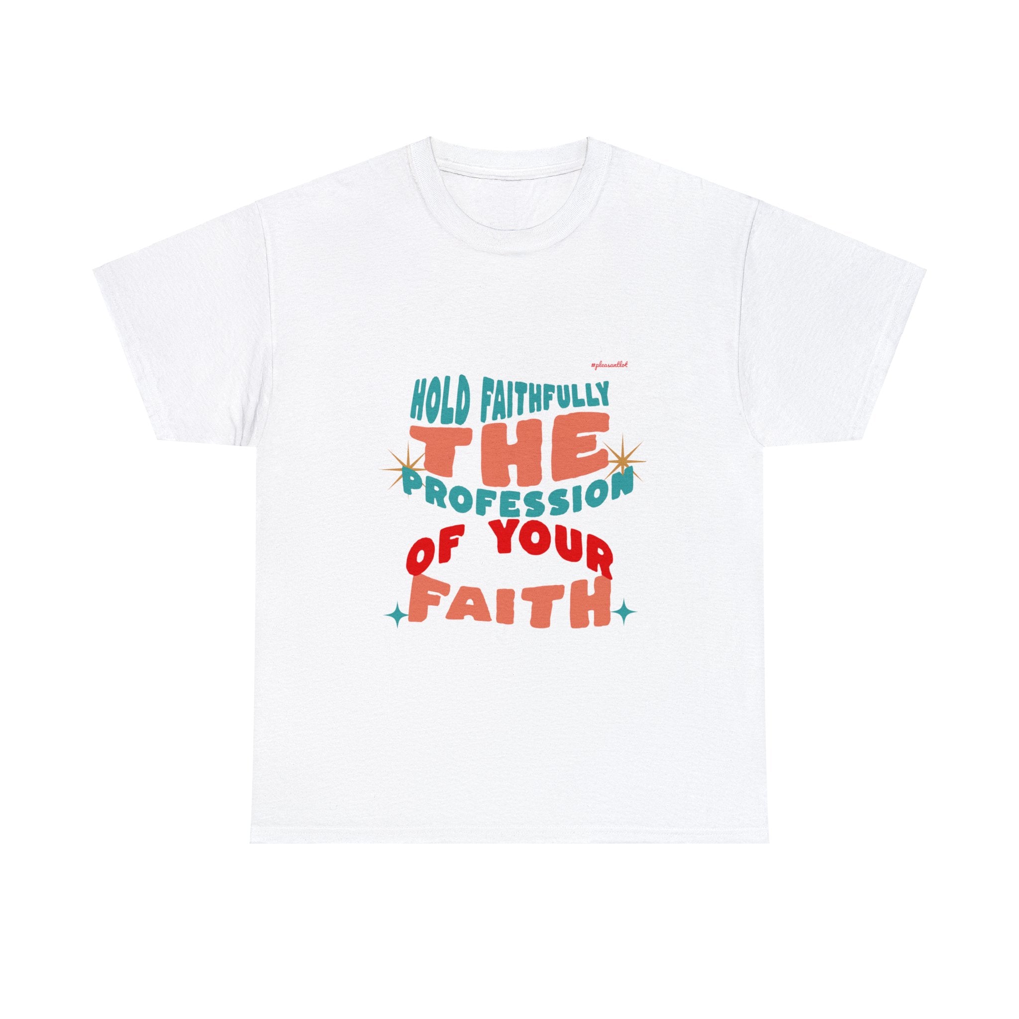 Faith-Pro Unisex Heavy Cotton Tee, Men and Women Design T-Shirt