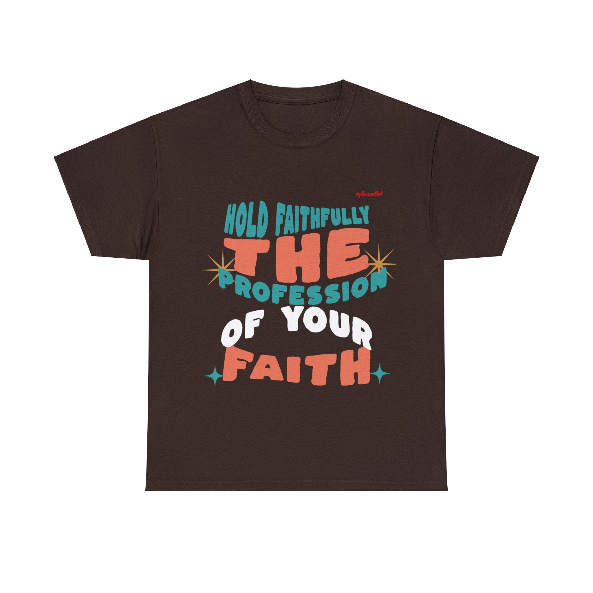 Faith-Pro Unisex Heavy Cotton Tee, Men and Women Design T-Shirt