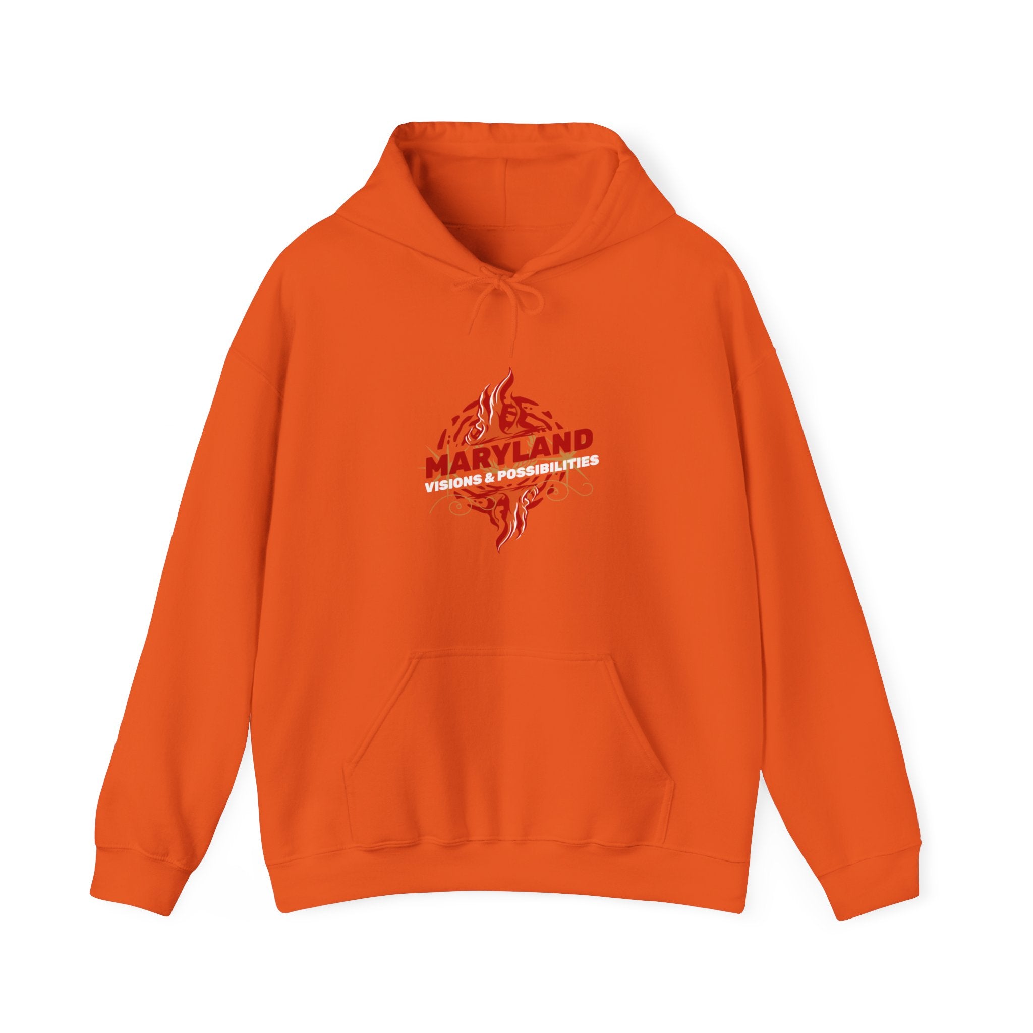 Maryland Unisex Heavy Blend™ Hooded Sweatshirt, Men and women Hoodie (Visions & Possibilities)