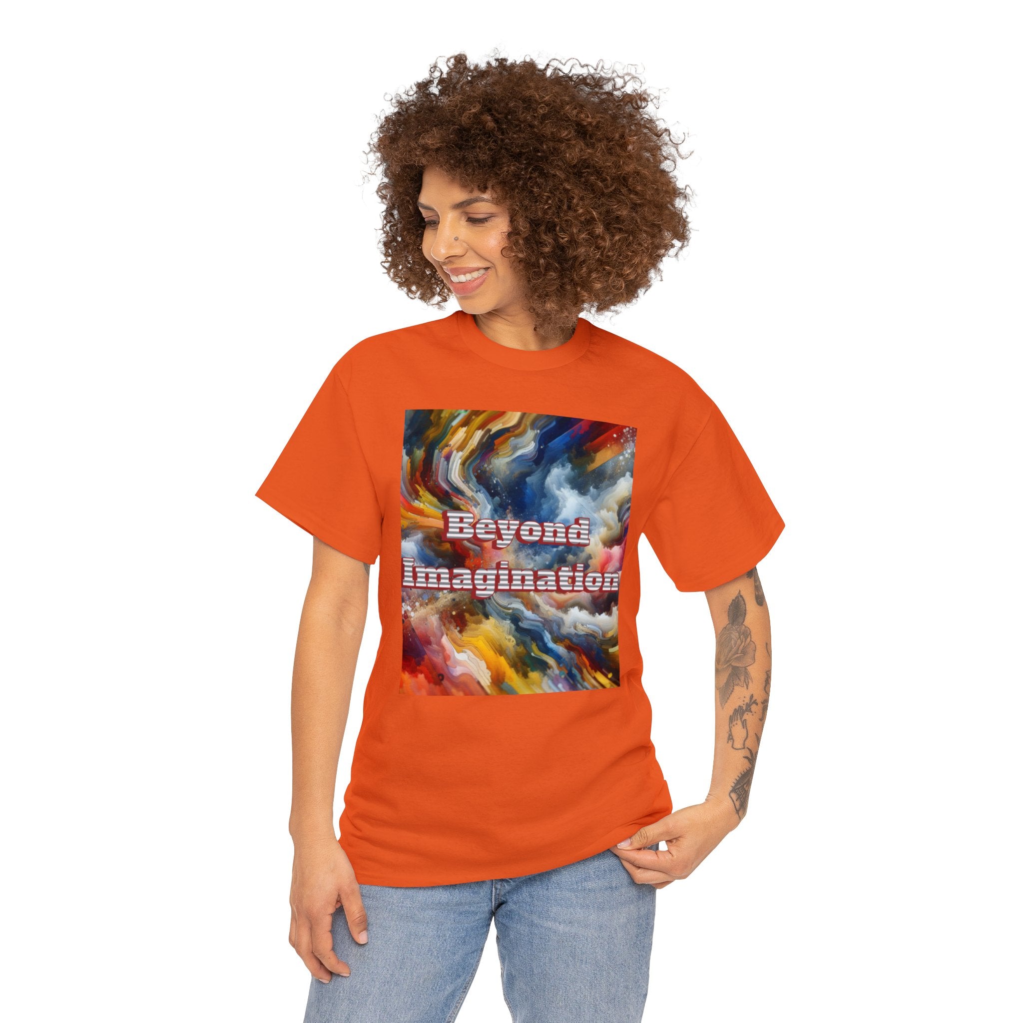 Beyond Unisex Heavy Cotton Tee, Beyond Imagination.