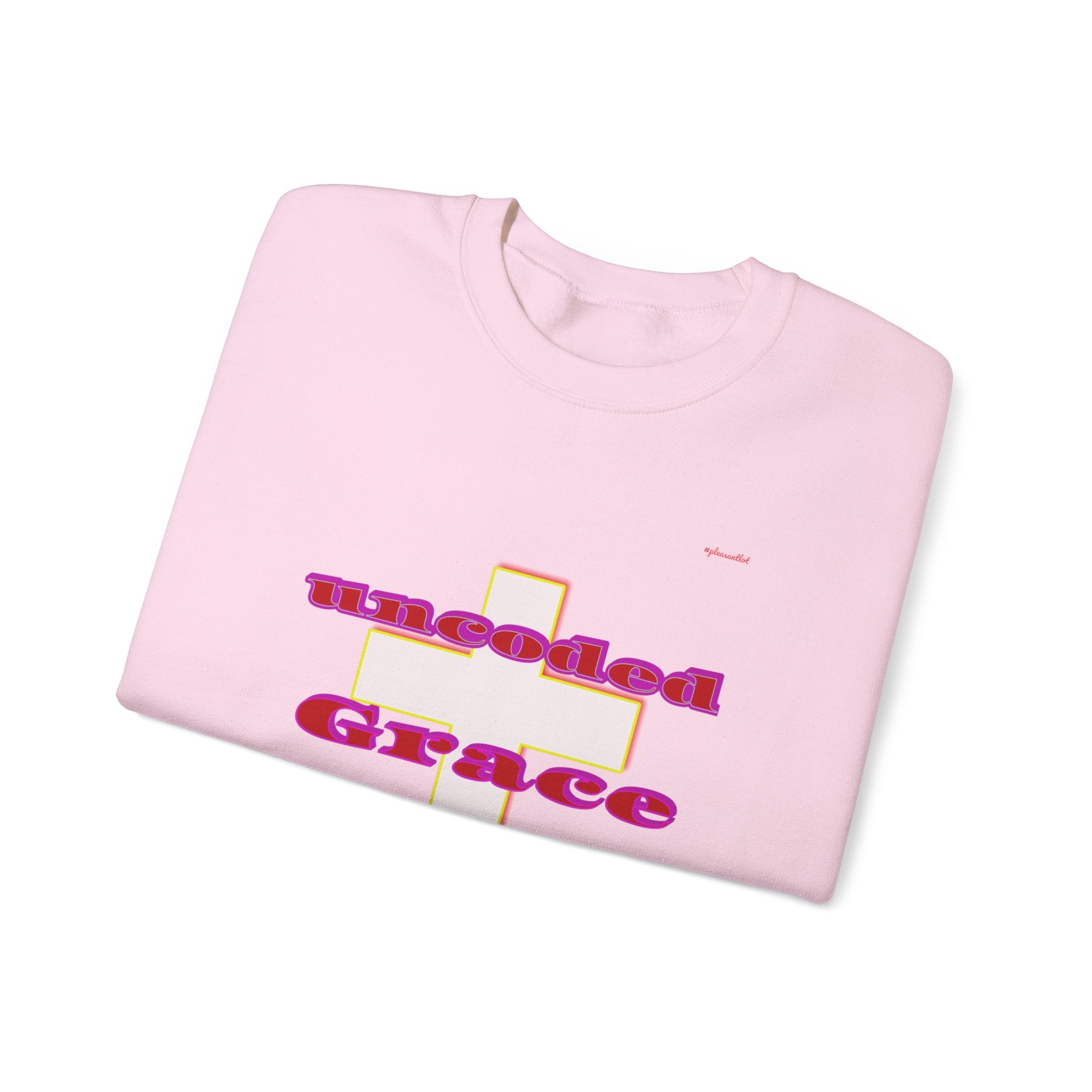 Uncoded Grace Unisex Heavy Blend™ Crewneck Sweatshirt, Men and Women's Wear