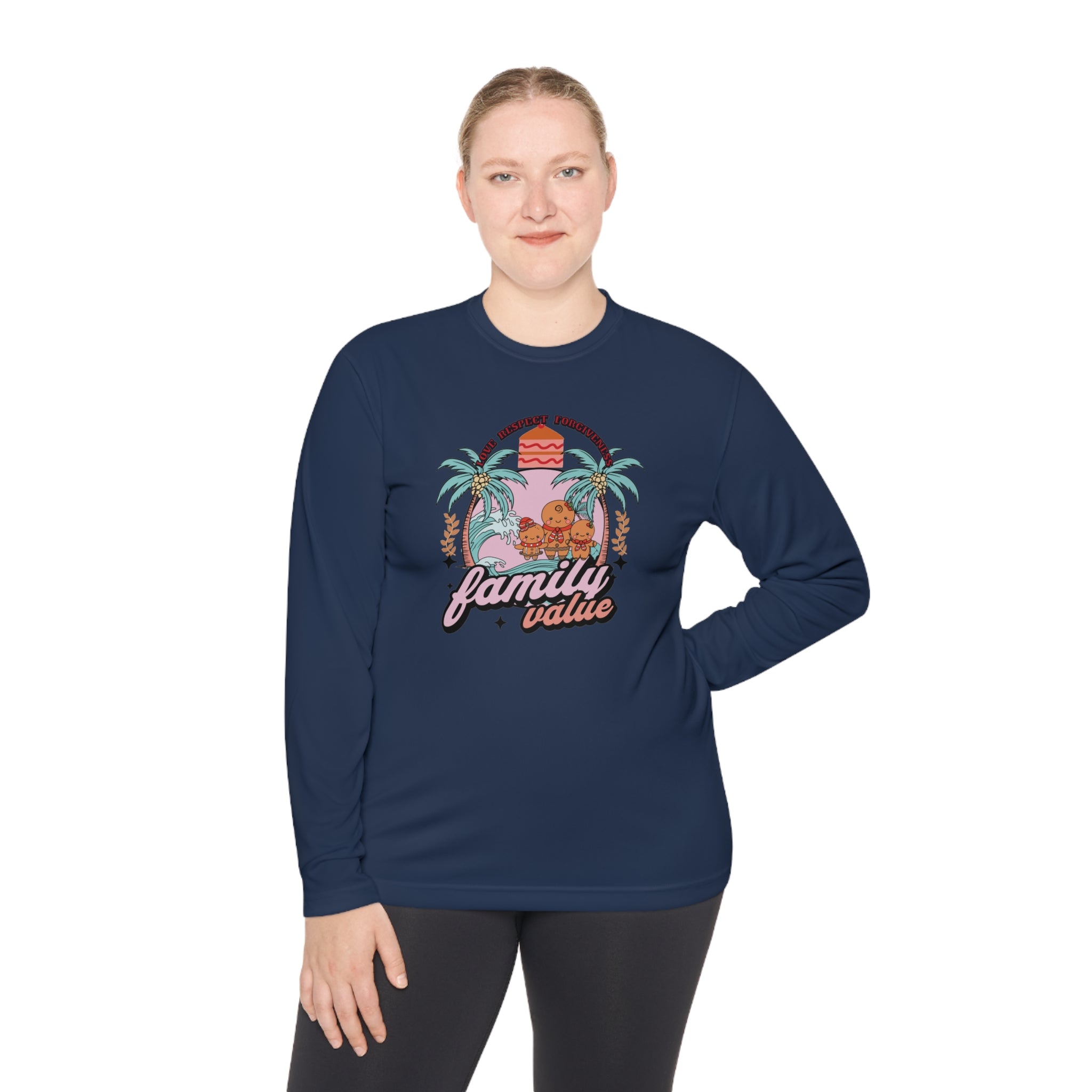 Family Value Unisex Lightweight Long Sleeve Tee