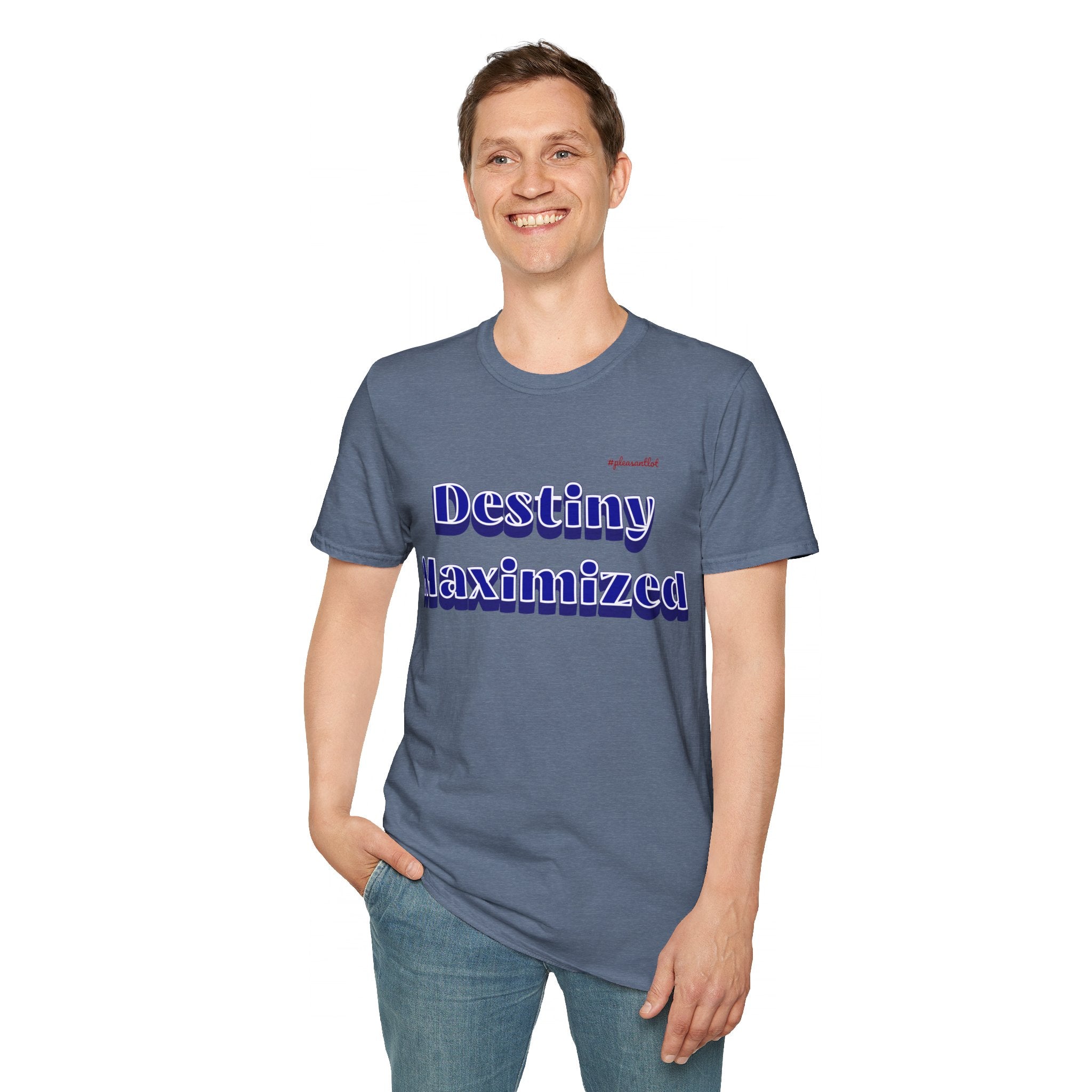 Unisex Softstyle T-Shirt,  Expressive Design, Destiny Maximized