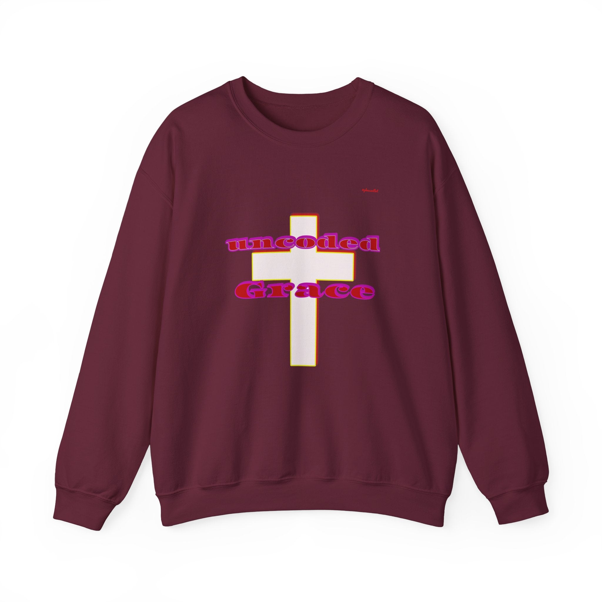 Uncoded Grace Unisex Heavy Blend™ Crewneck Sweatshirt, Men and Women's Wear