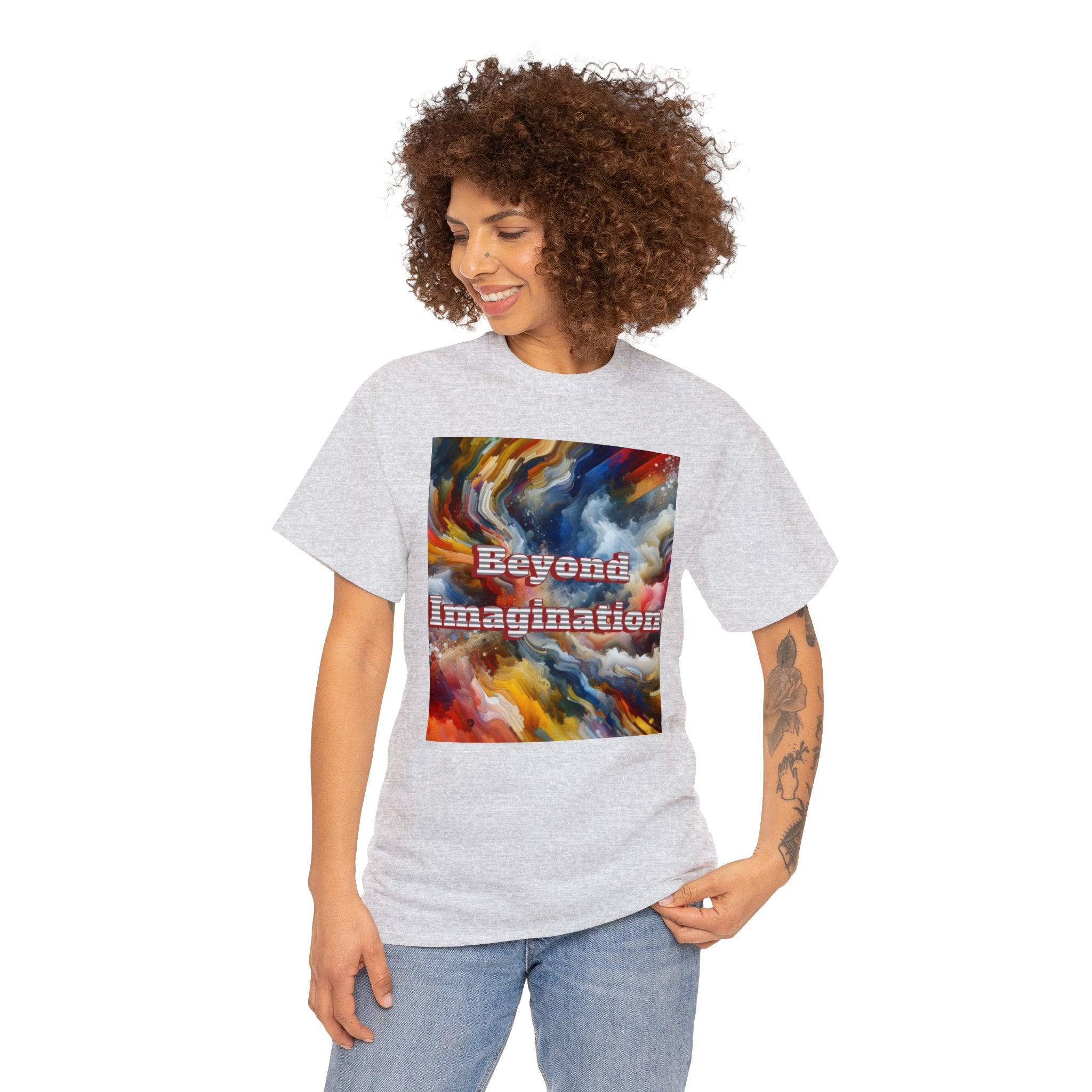 Beyond Unisex Heavy Cotton Tee, Beyond Imagination.