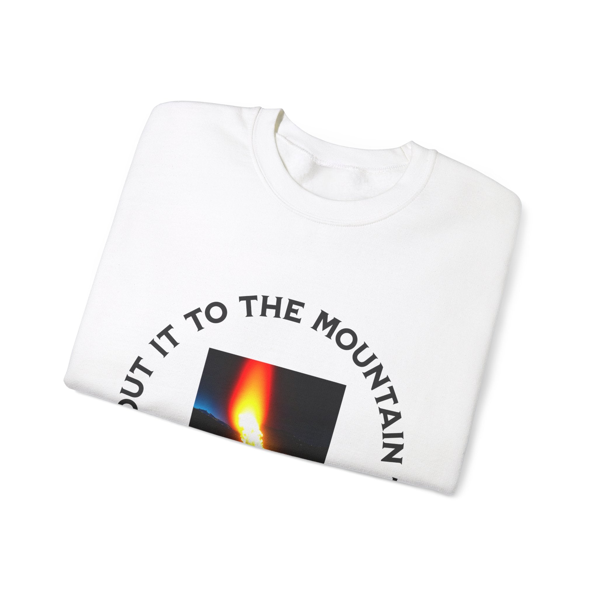 Shout It To The Mountain Top Blessed Unisex Heavy Blend™ Crewneck Sweatshirt