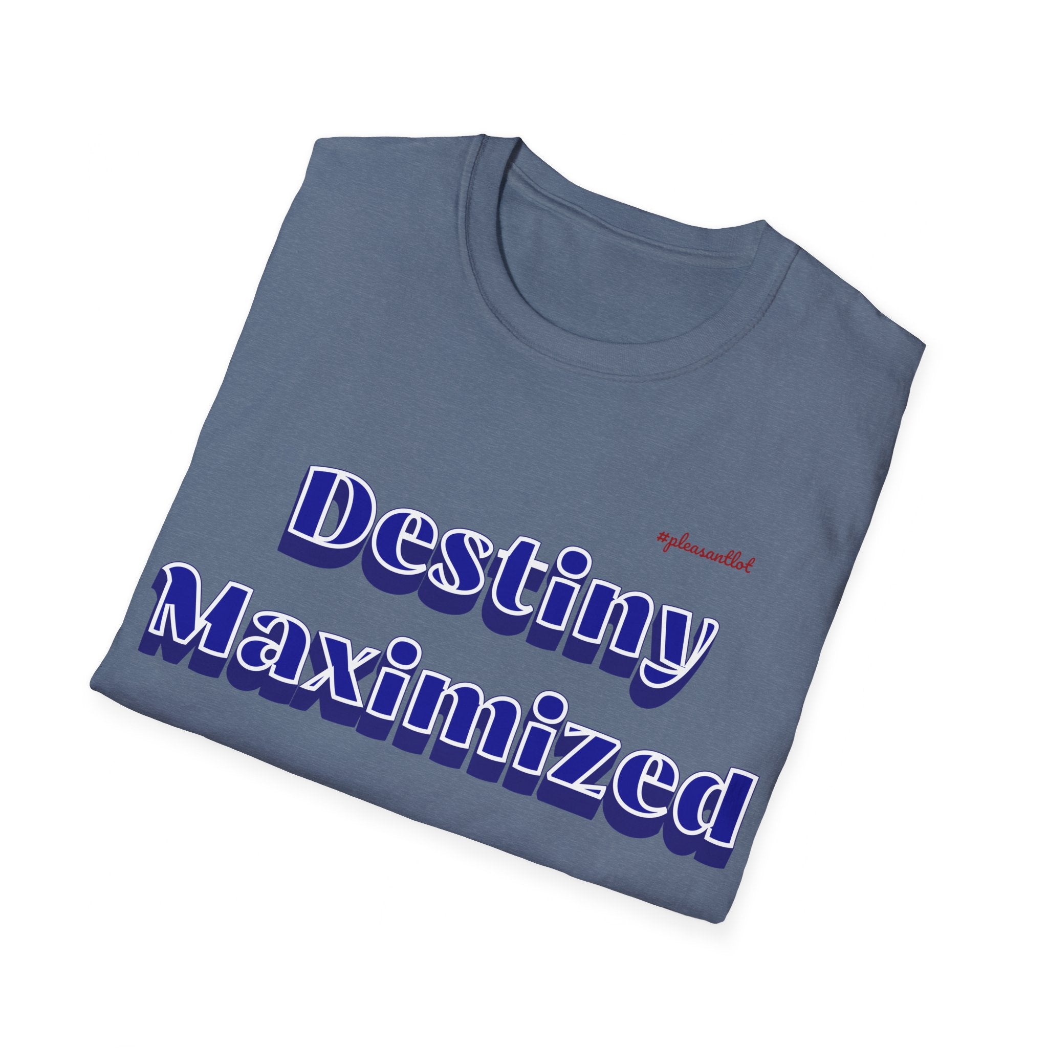 Unisex Softstyle T-Shirt,  Expressive Design, Destiny Maximized