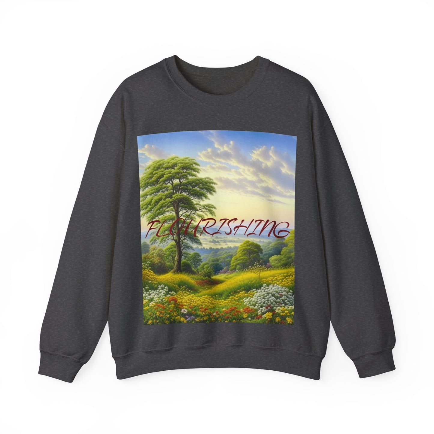 Flourish Design Unisex Heavy Blend™ Crewneck Sweatshirt