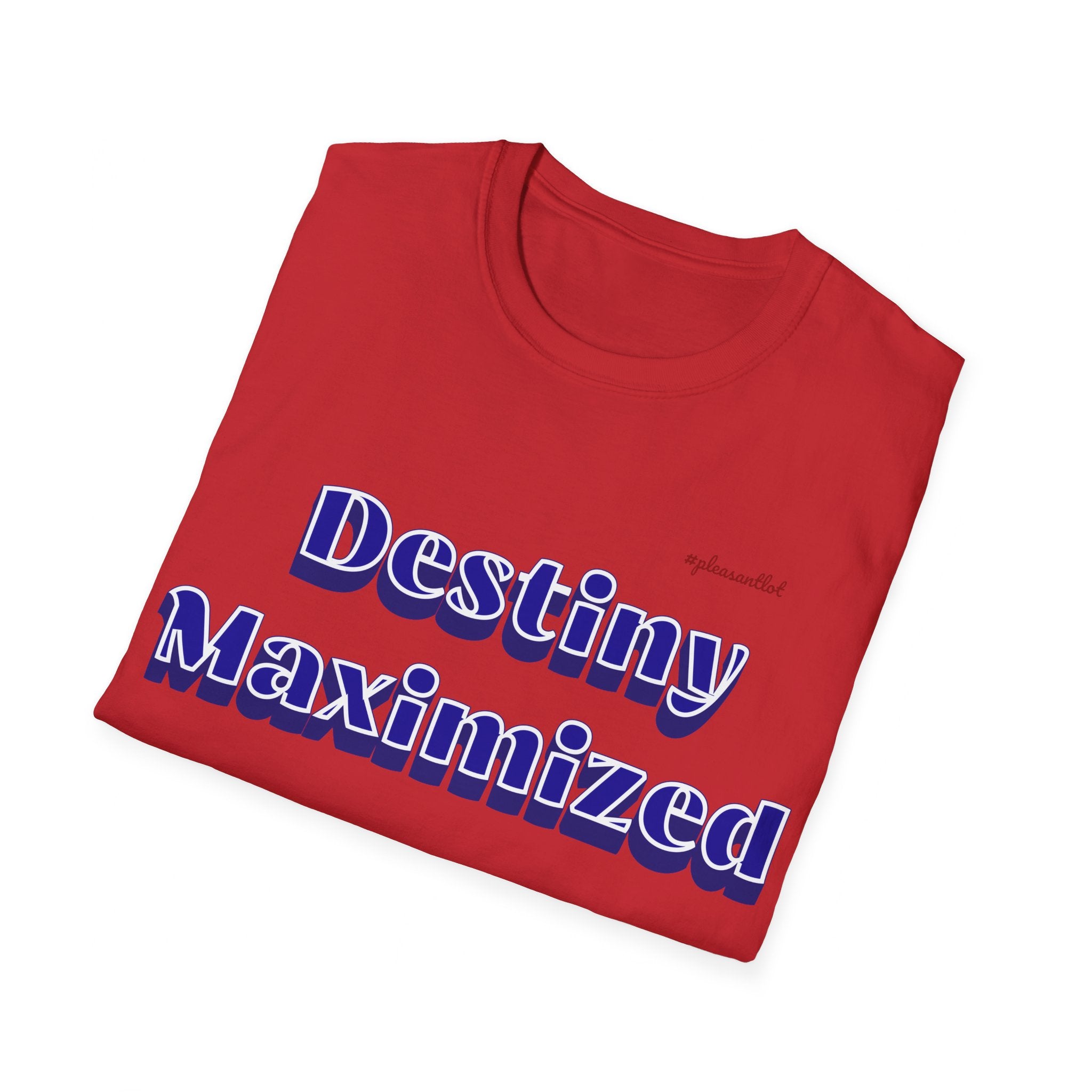 Unisex Softstyle T-Shirt,  Expressive Design, Destiny Maximized