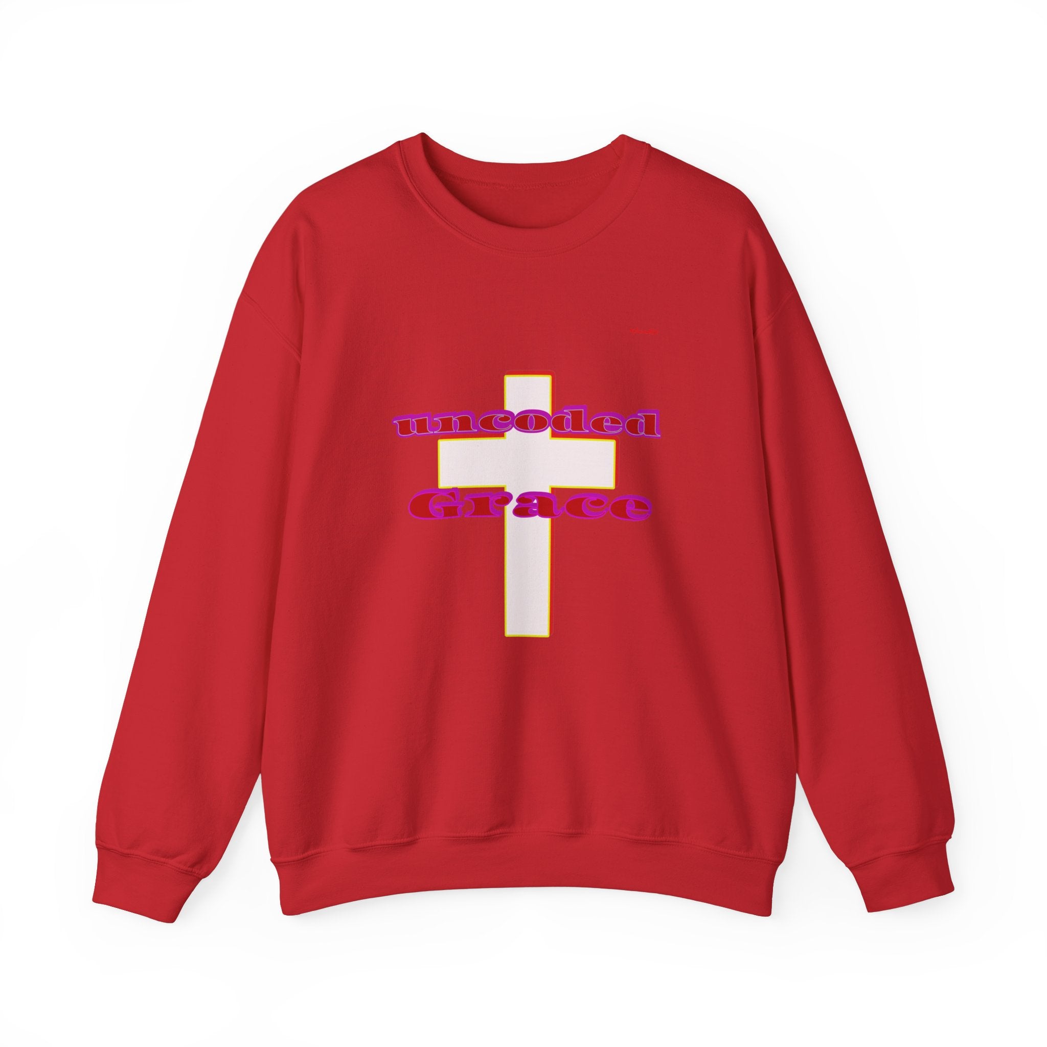 Uncoded Grace Unisex Heavy Blend™ Crewneck Sweatshirt, Men and Women's Wear