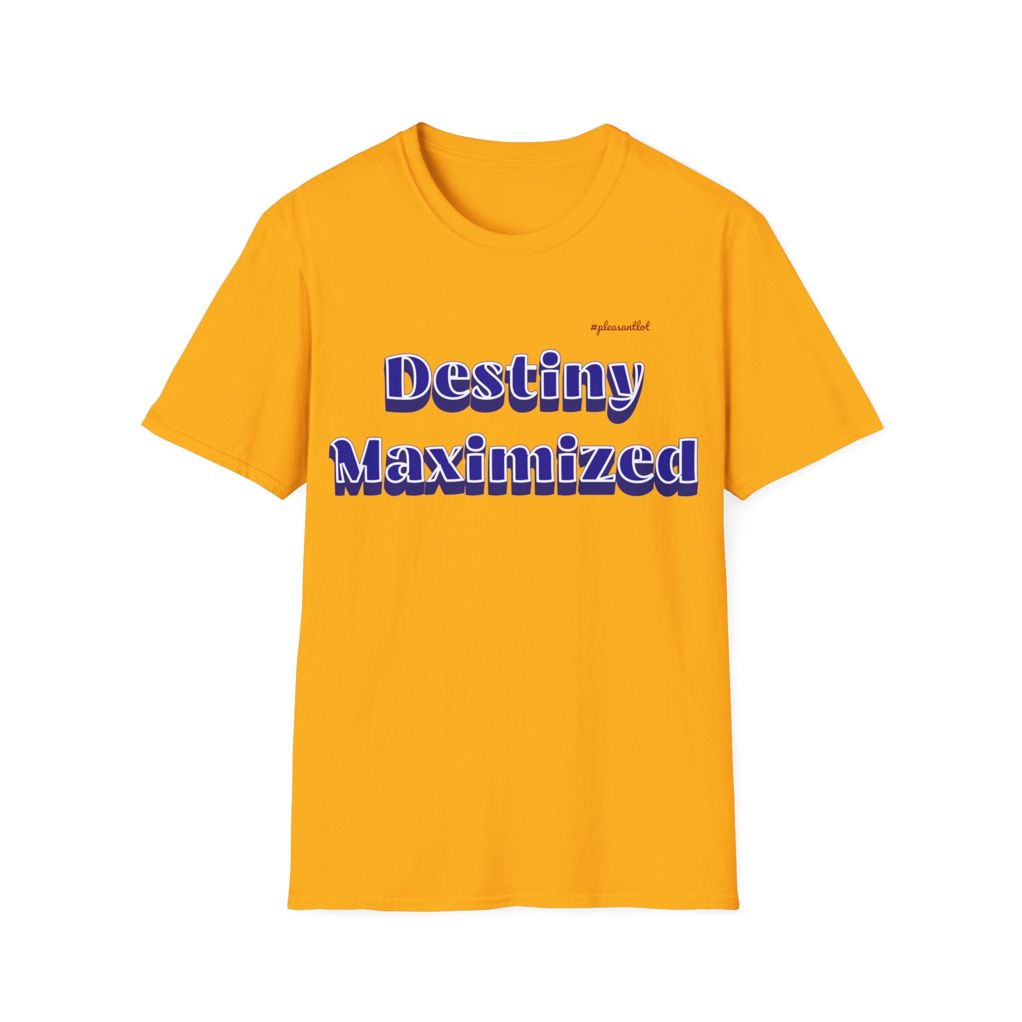 Unisex Softstyle T-Shirt,  Expressive Design, Destiny Maximized