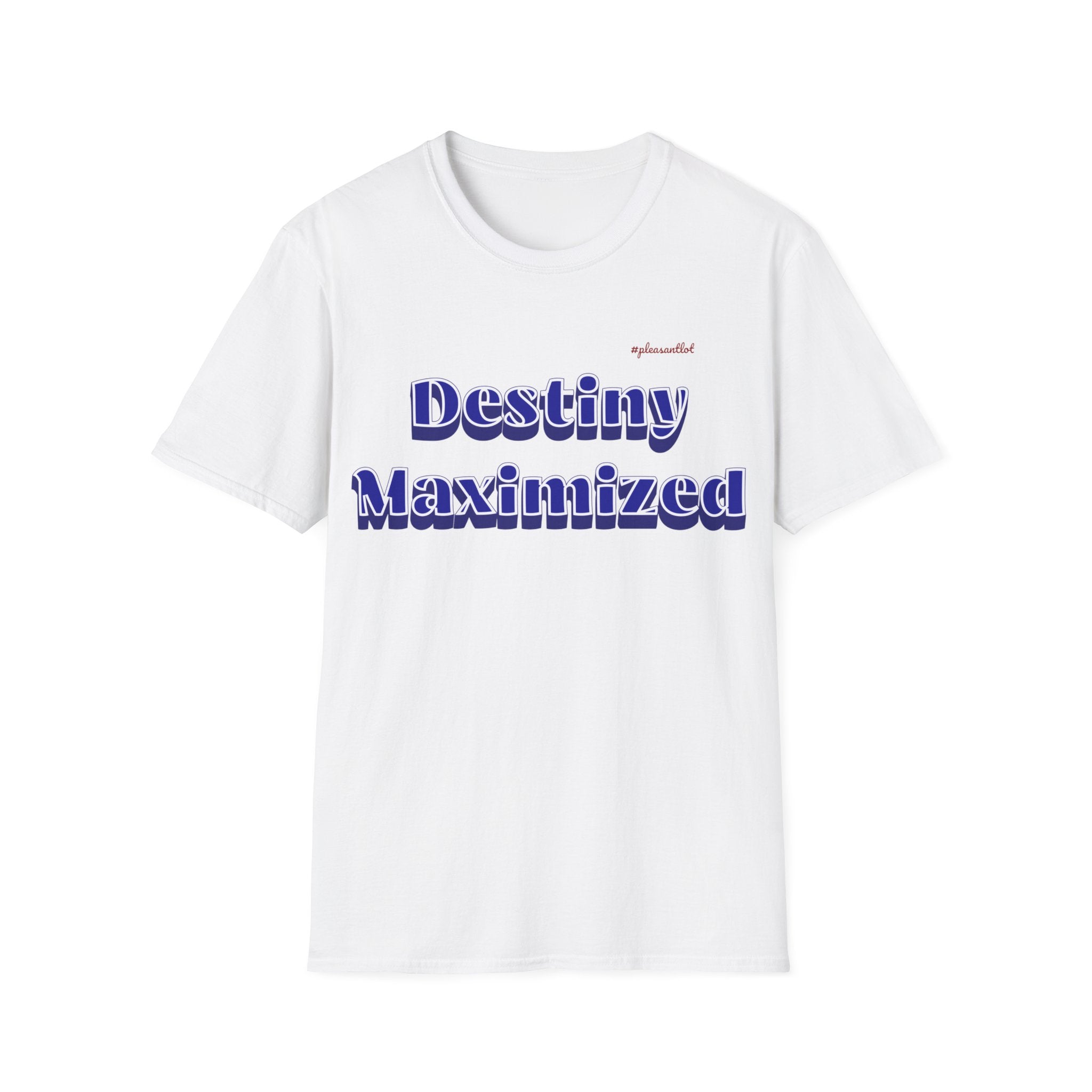 Unisex Softstyle T-Shirt,  Expressive Design, Destiny Maximized