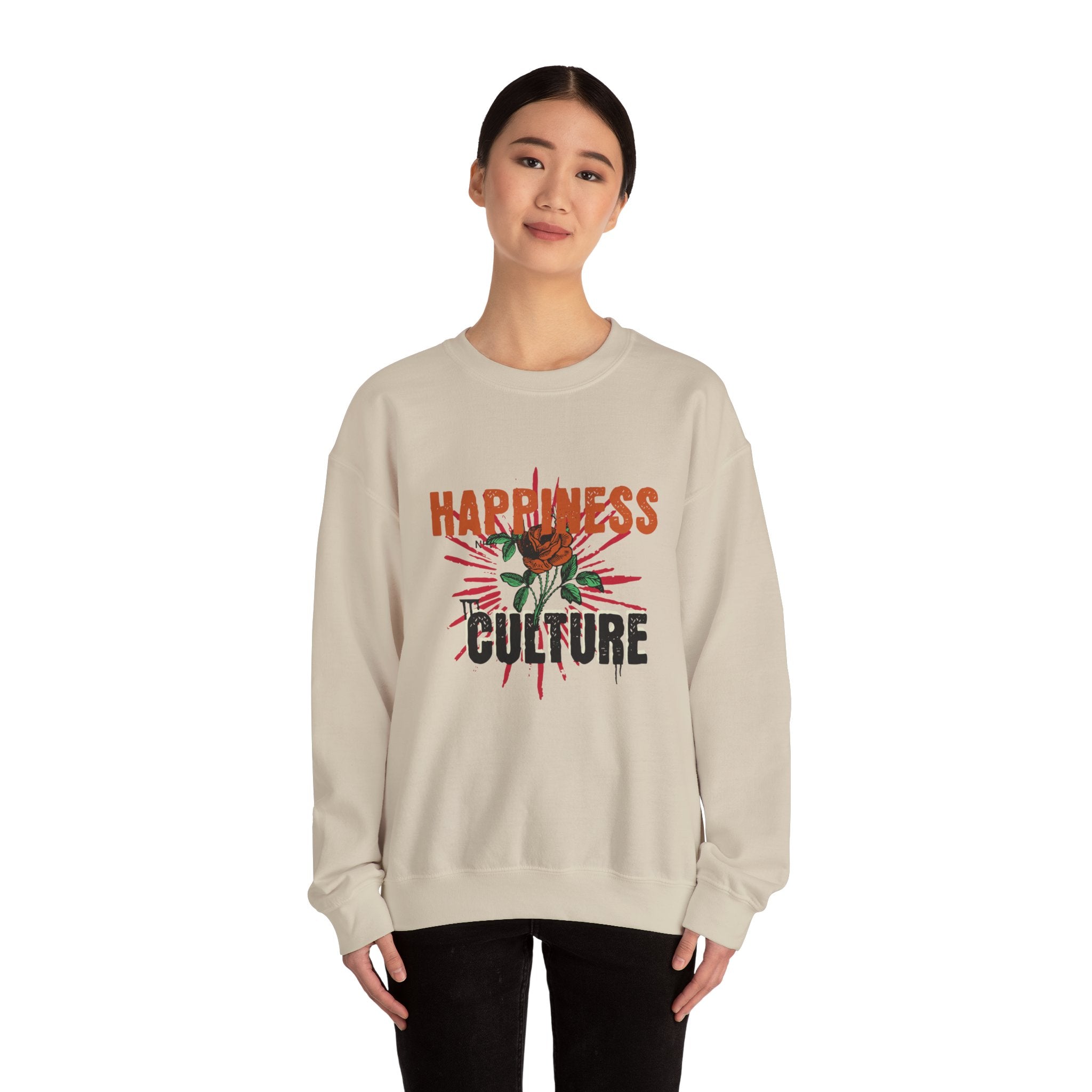 Happiness Culture Unisex Crewneck Sweatshirt