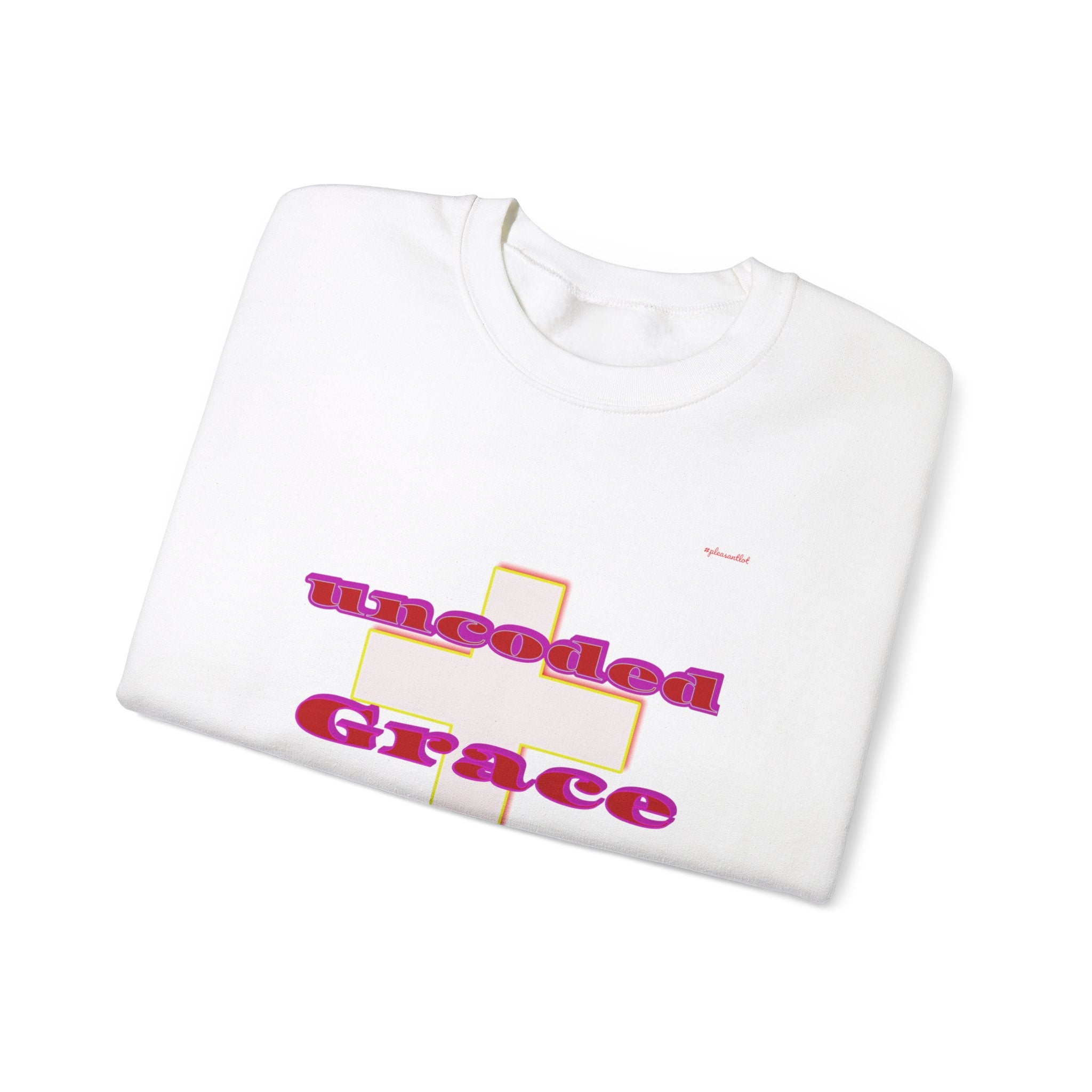 Uncoded Grace Unisex Heavy Blend™ Crewneck Sweatshirt, Men and Women's Wear