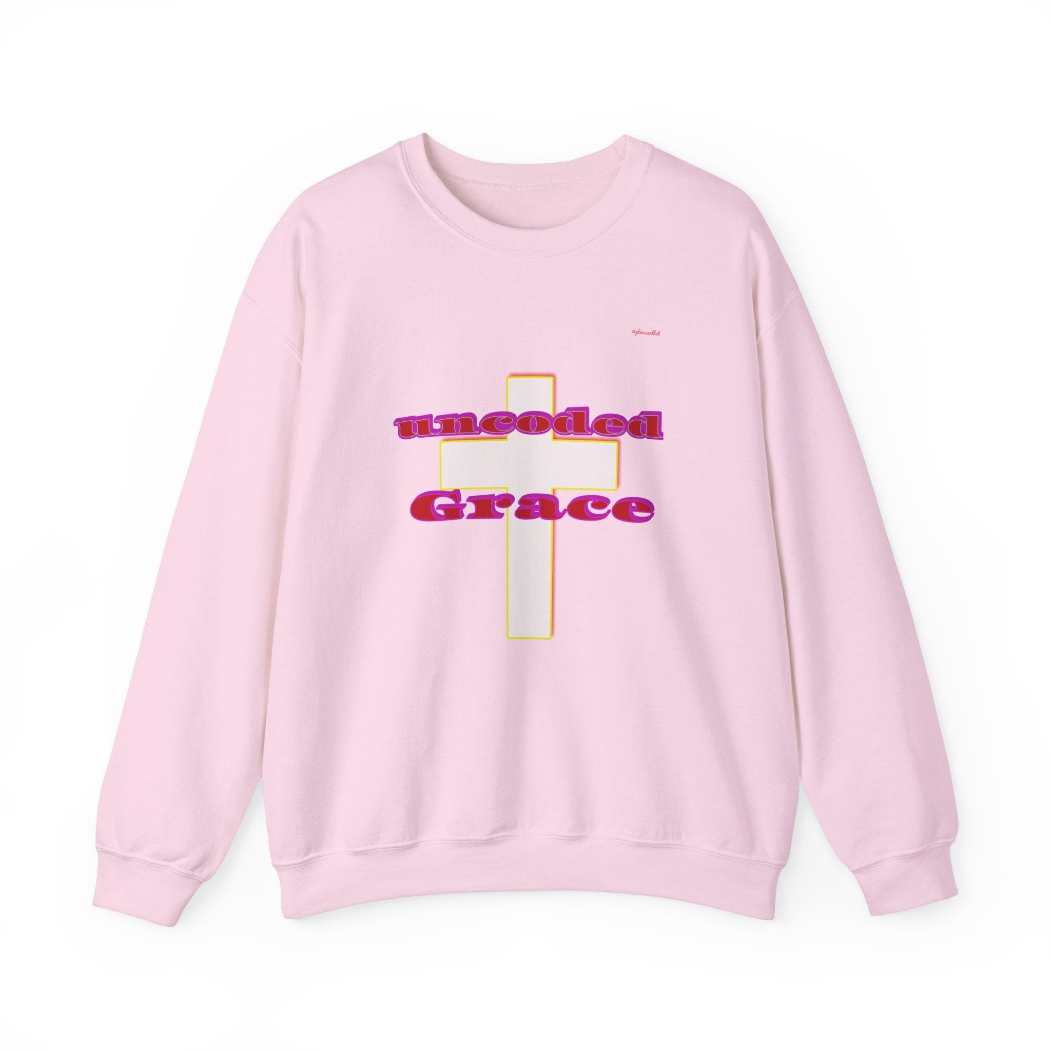 Uncoded Grace Unisex Heavy Blend™ Crewneck Sweatshirt, Men and Women's Wear