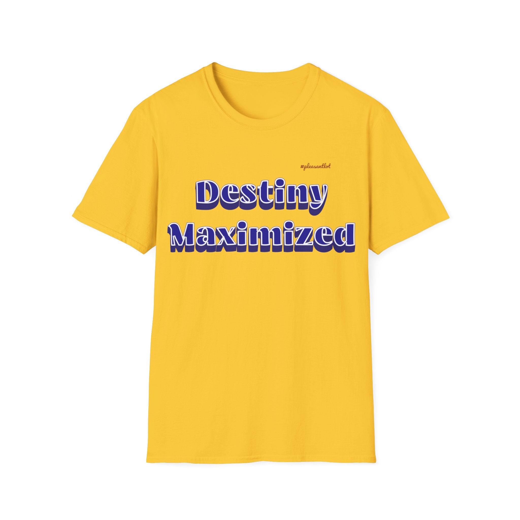 Unisex Softstyle T-Shirt,  Expressive Design, Destiny Maximized