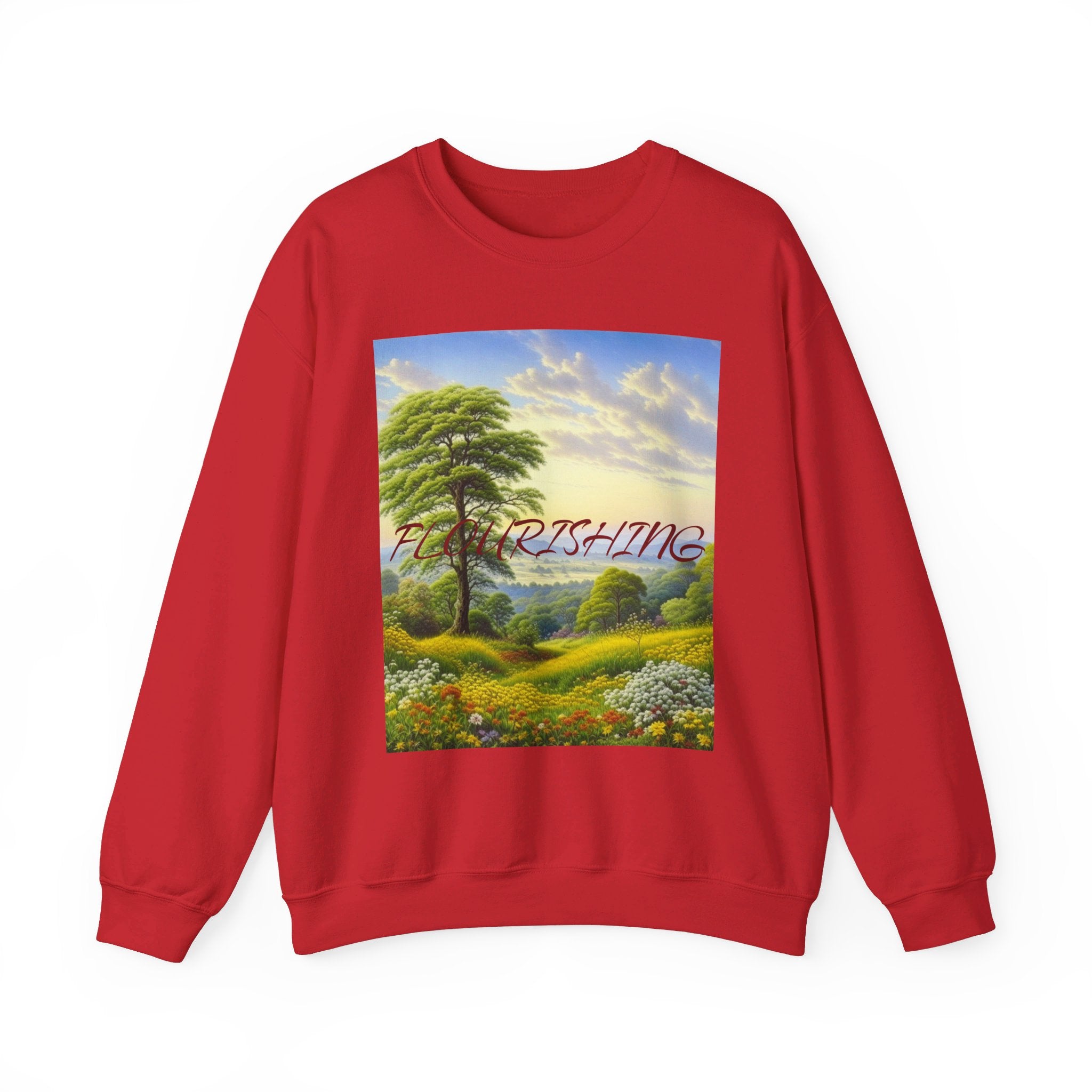 Flourish Design Unisex Heavy Blend™ Crewneck Sweatshirt