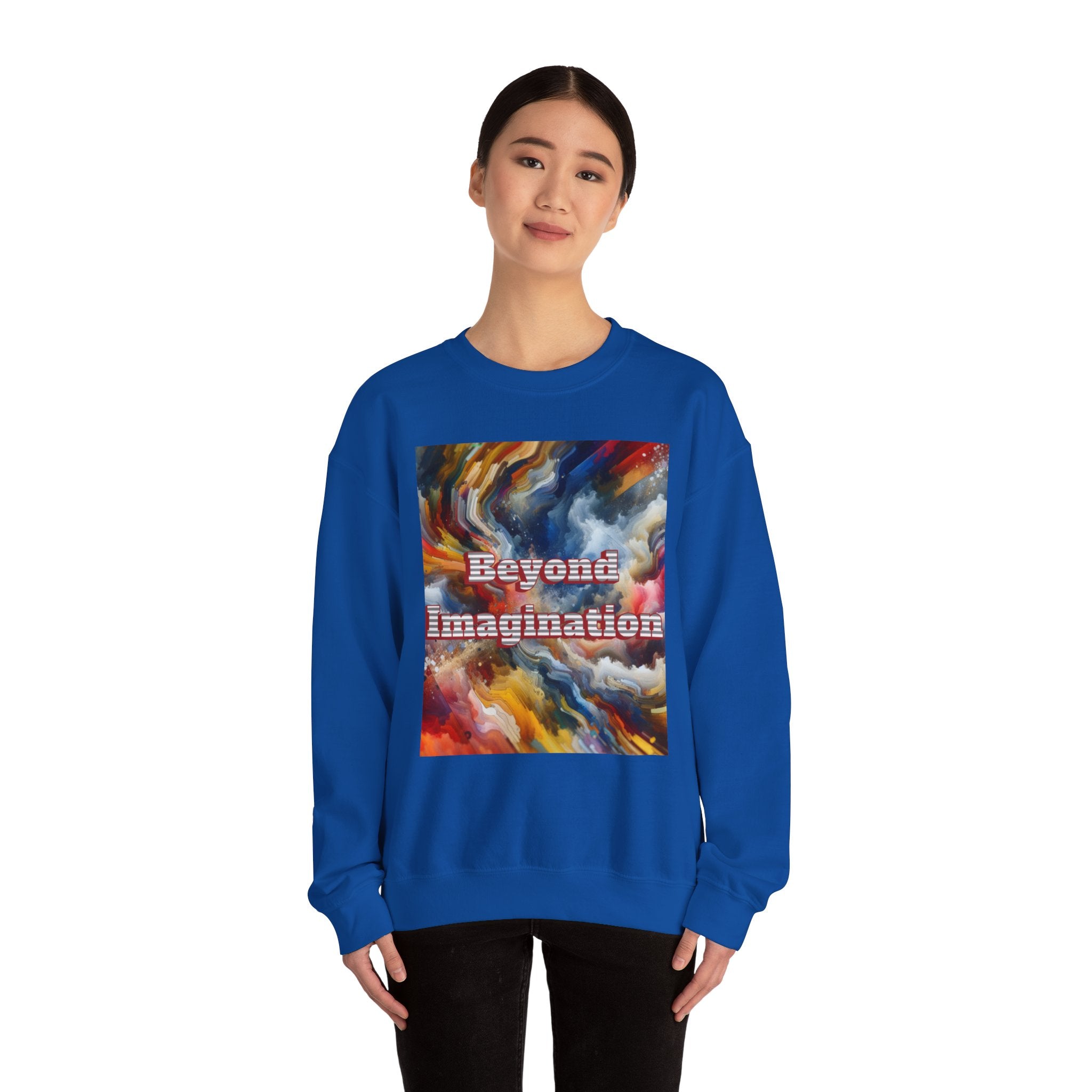 Beyond Unisex Heavy Blend™ Crewneck Sweatshirt, Beyond Imagination Design