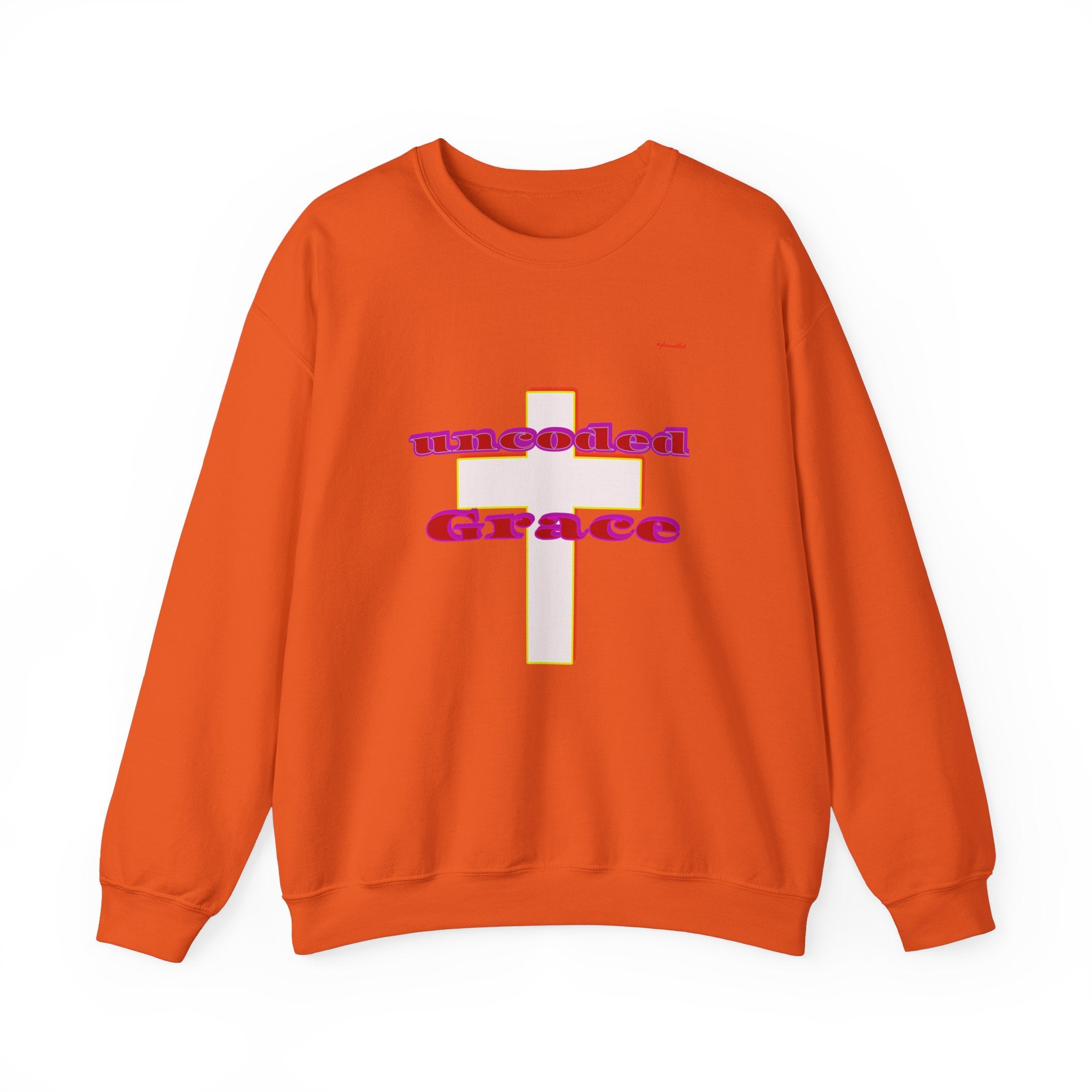 Uncoded Grace Unisex Heavy Blend™ Crewneck Sweatshirt, Men and Women's Wear