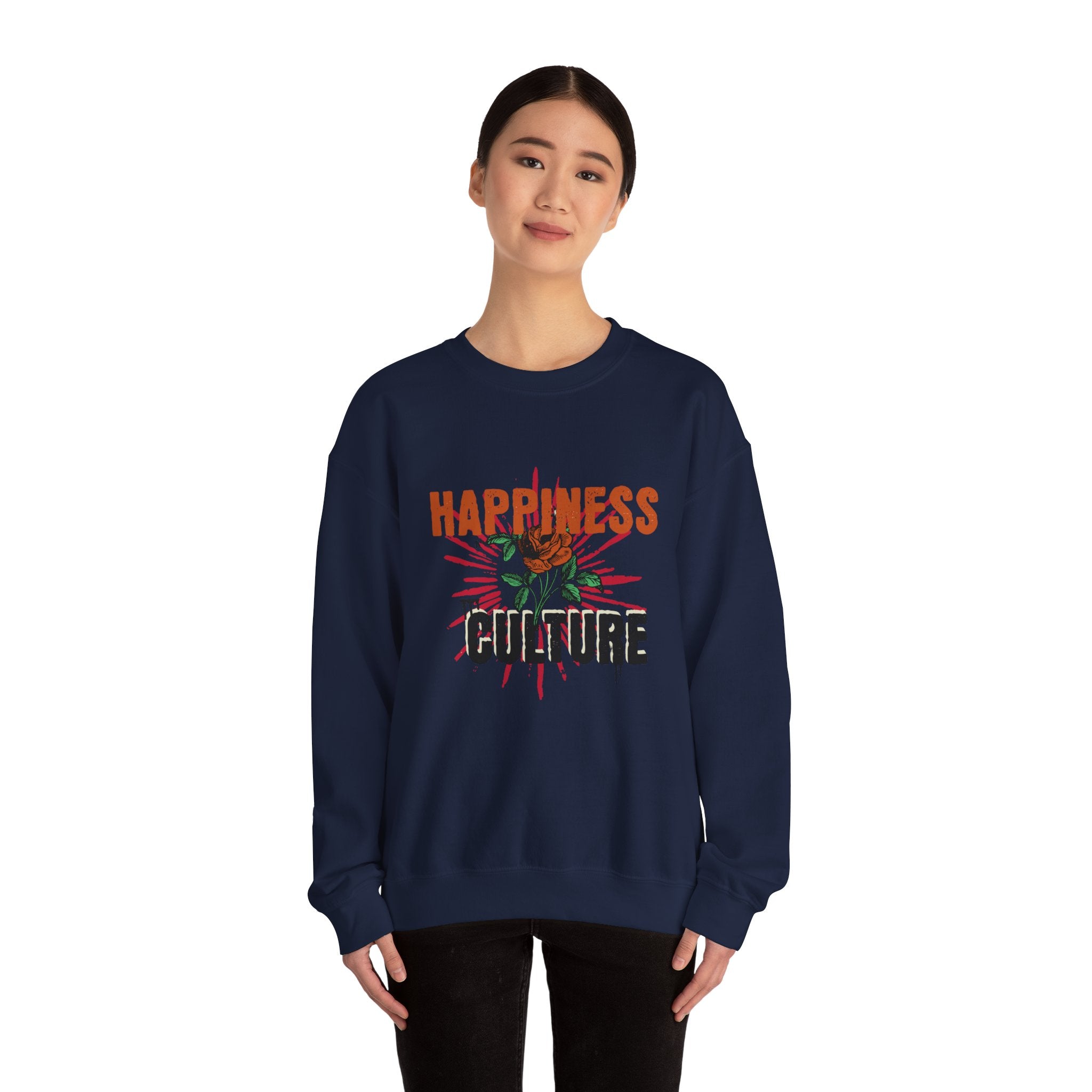 Happiness Culture Unisex Crewneck Sweatshirt