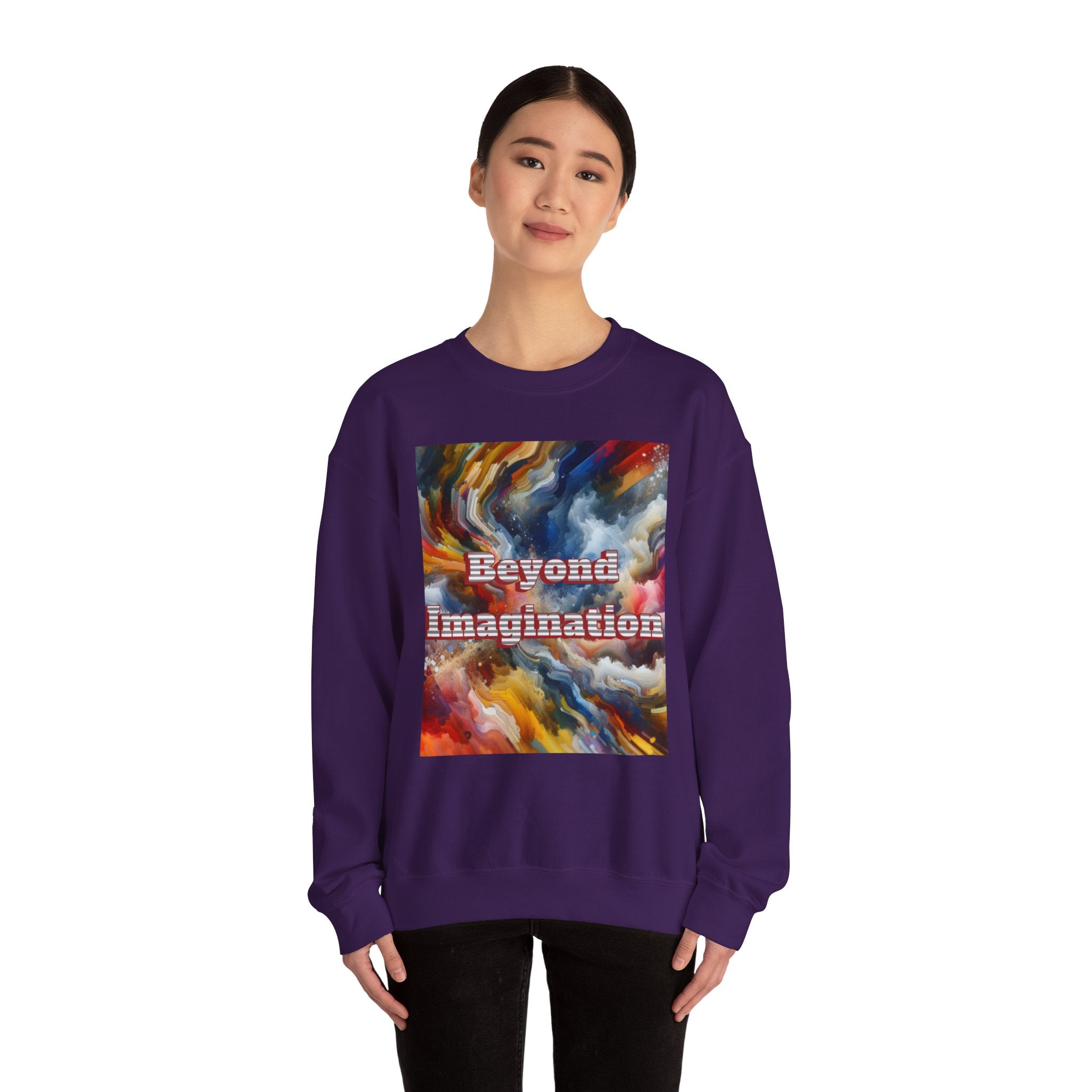 Beyond Unisex Heavy Blend™ Crewneck Sweatshirt, Beyond Imagination Design