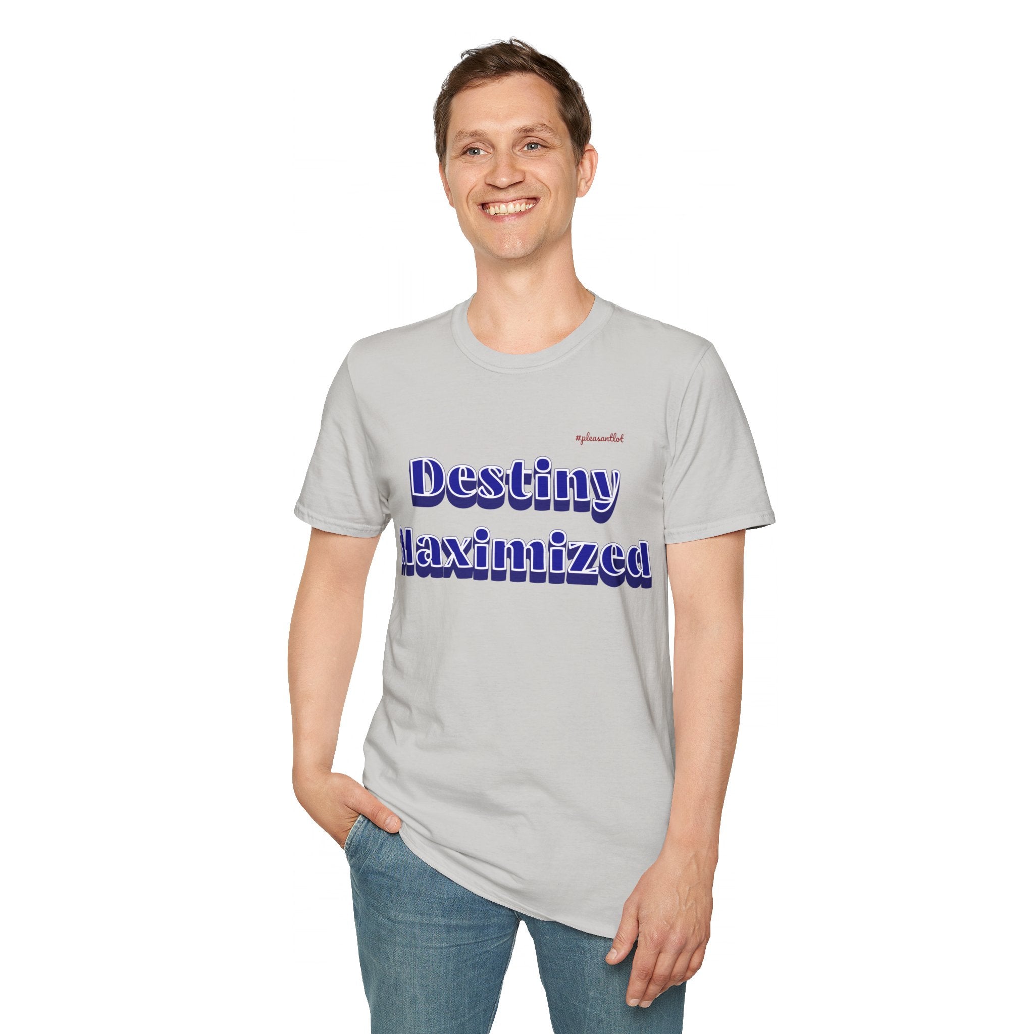 Unisex Softstyle T-Shirt,  Expressive Design, Destiny Maximized