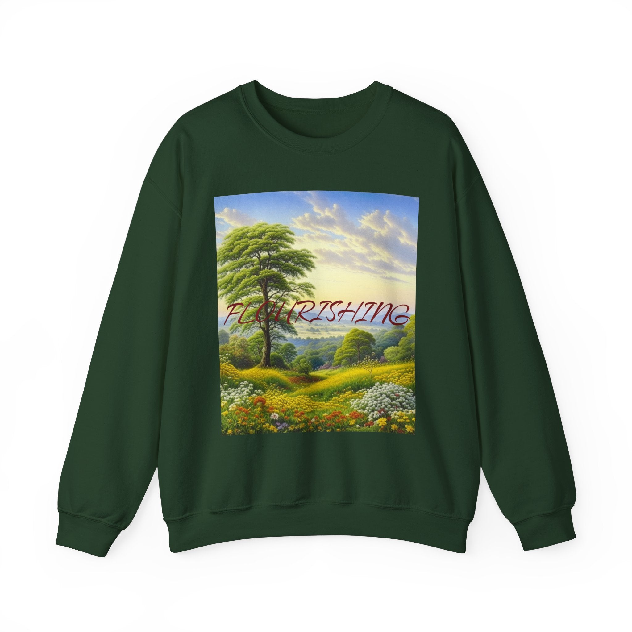 Flourish design Crewneck Sweatshirt