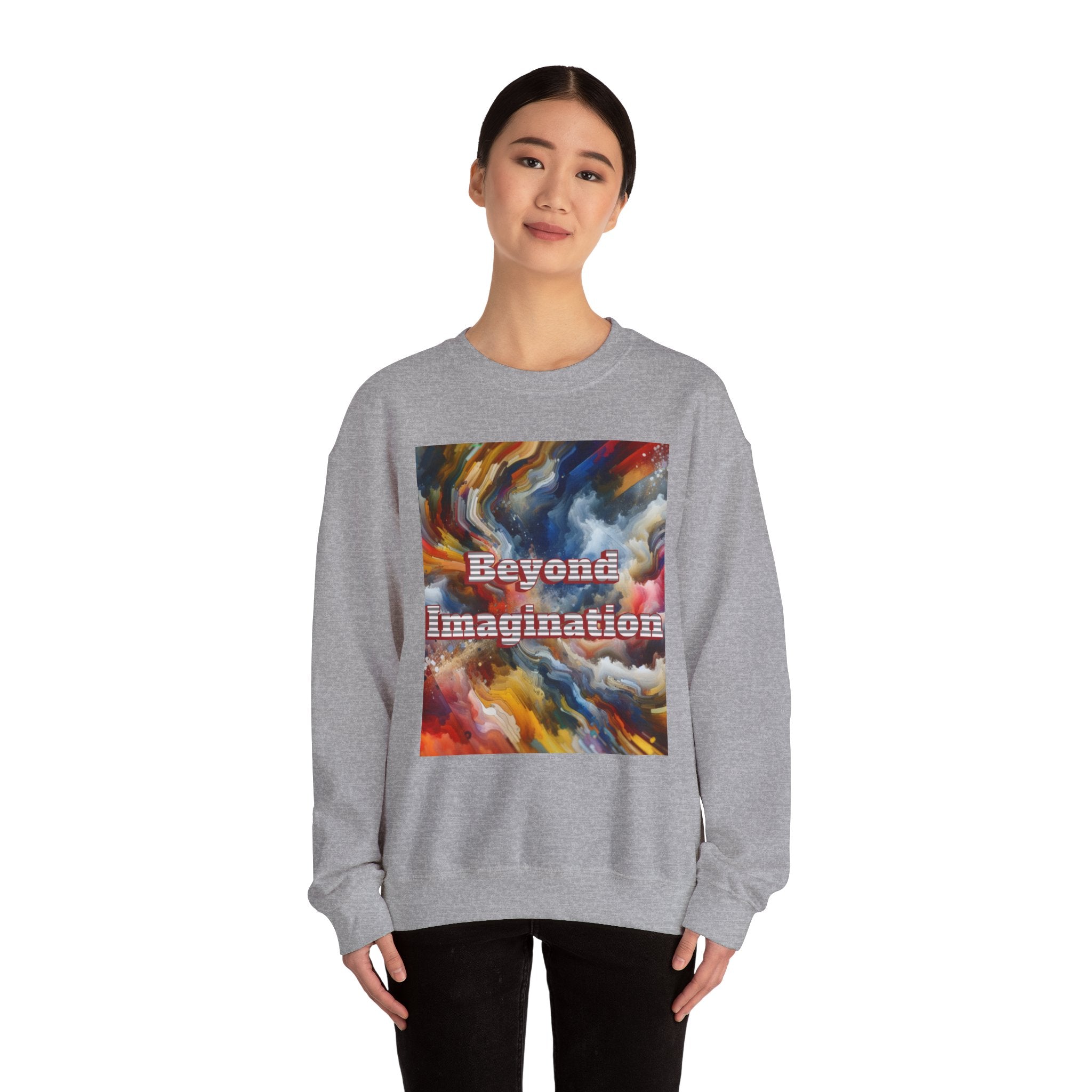 Beyond Unisex Heavy Blend™ Crewneck Sweatshirt, Beyond Imagination Design